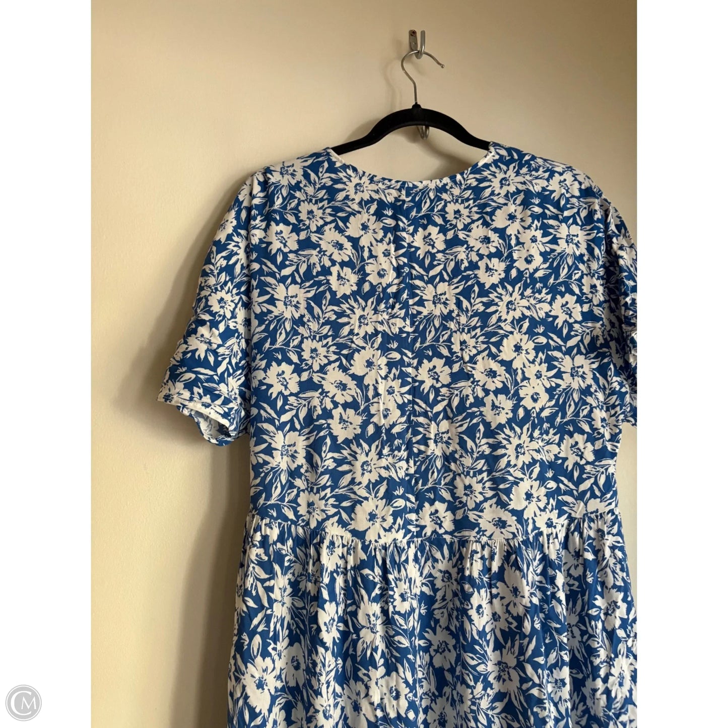 Dress Casual Maxi By Zara In Blue, Size: S