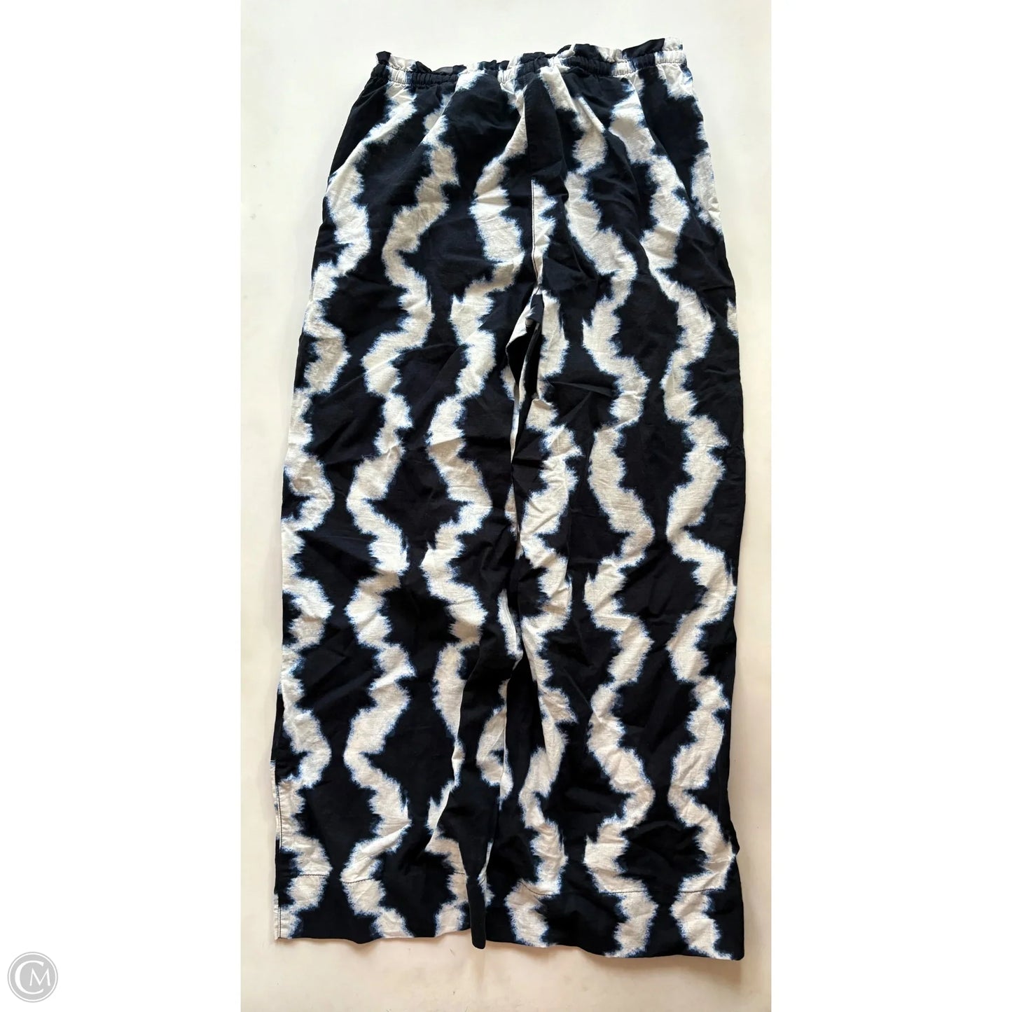 Pants Linen By H&m In Blue, Size: 8