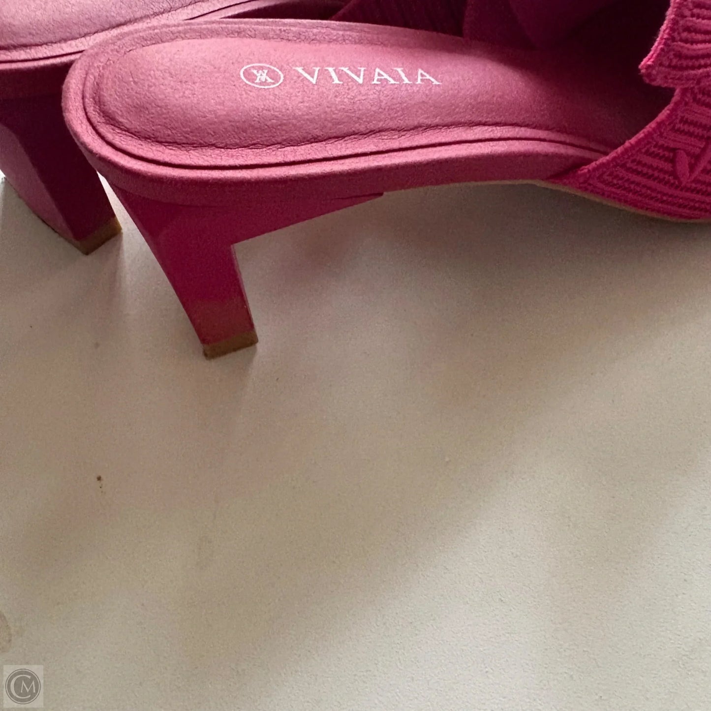 Sandals Heels Block By Vivaia In Pink, Size: 6.5