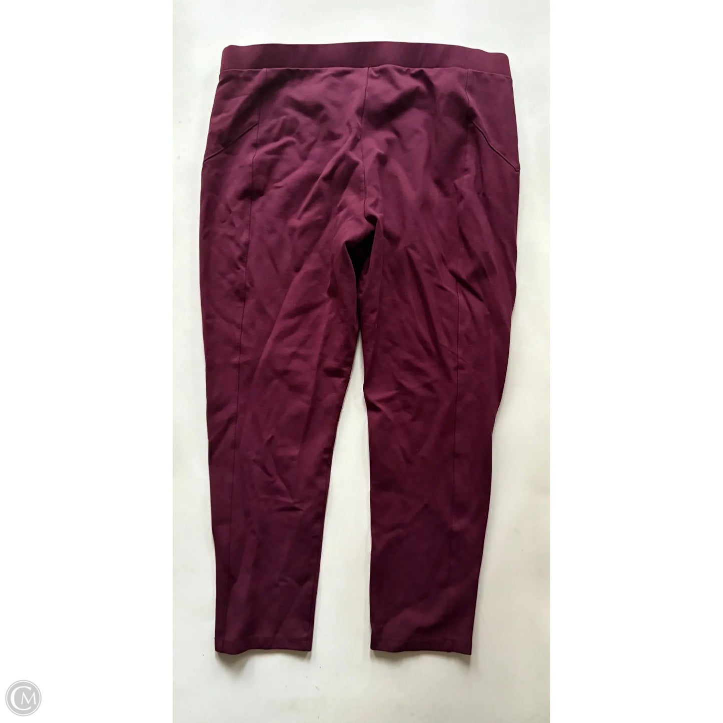 Pants Dress By Ellen Tracy In Maroon, Size: 22