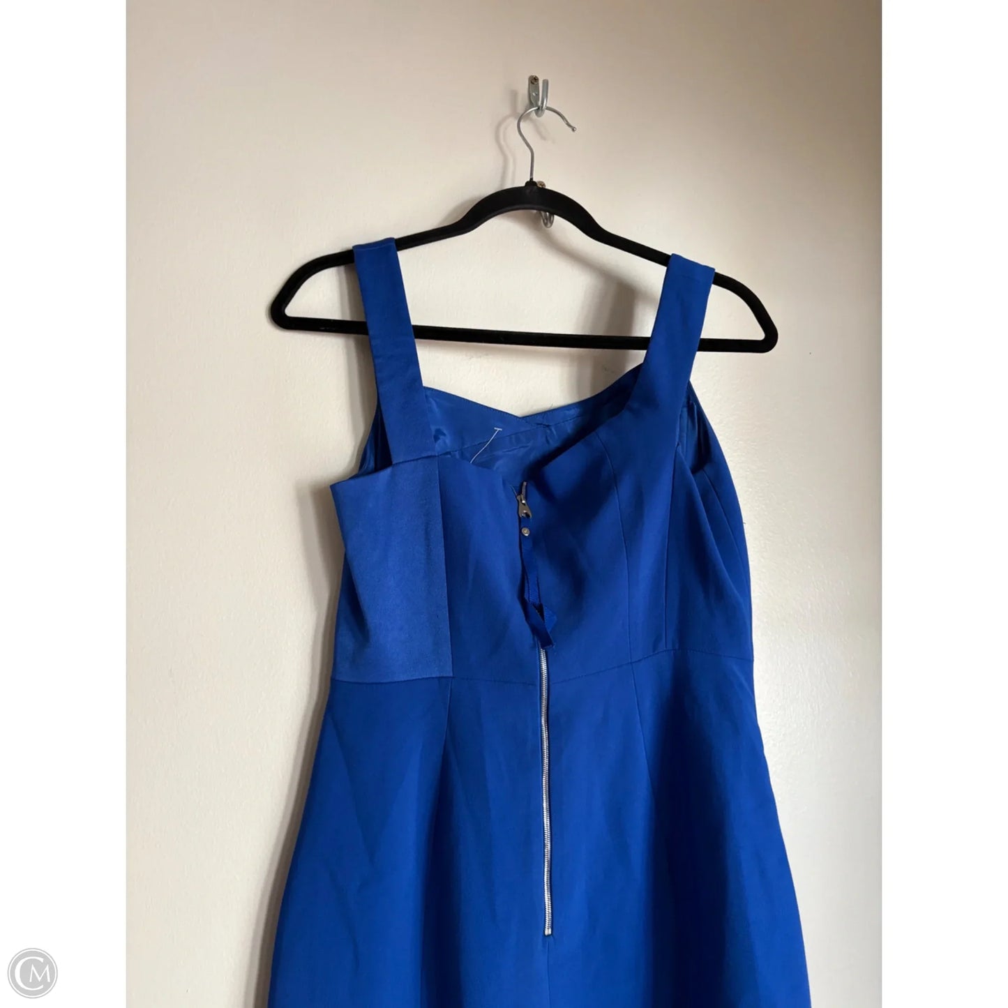 Dress Casual Midi By Karen Millen In Blue, Size: L