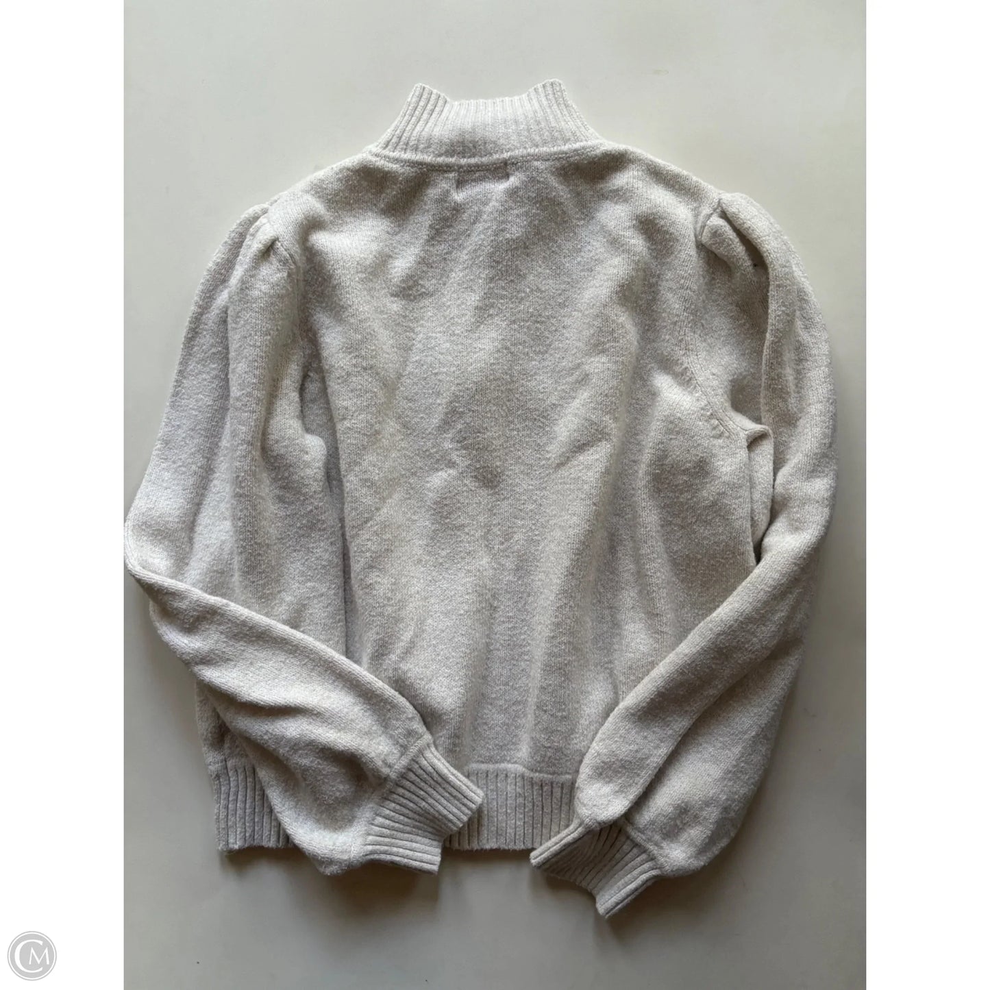 Jacket Faux Fur & Sherpa By Universal Thread In Cream, Size: M
