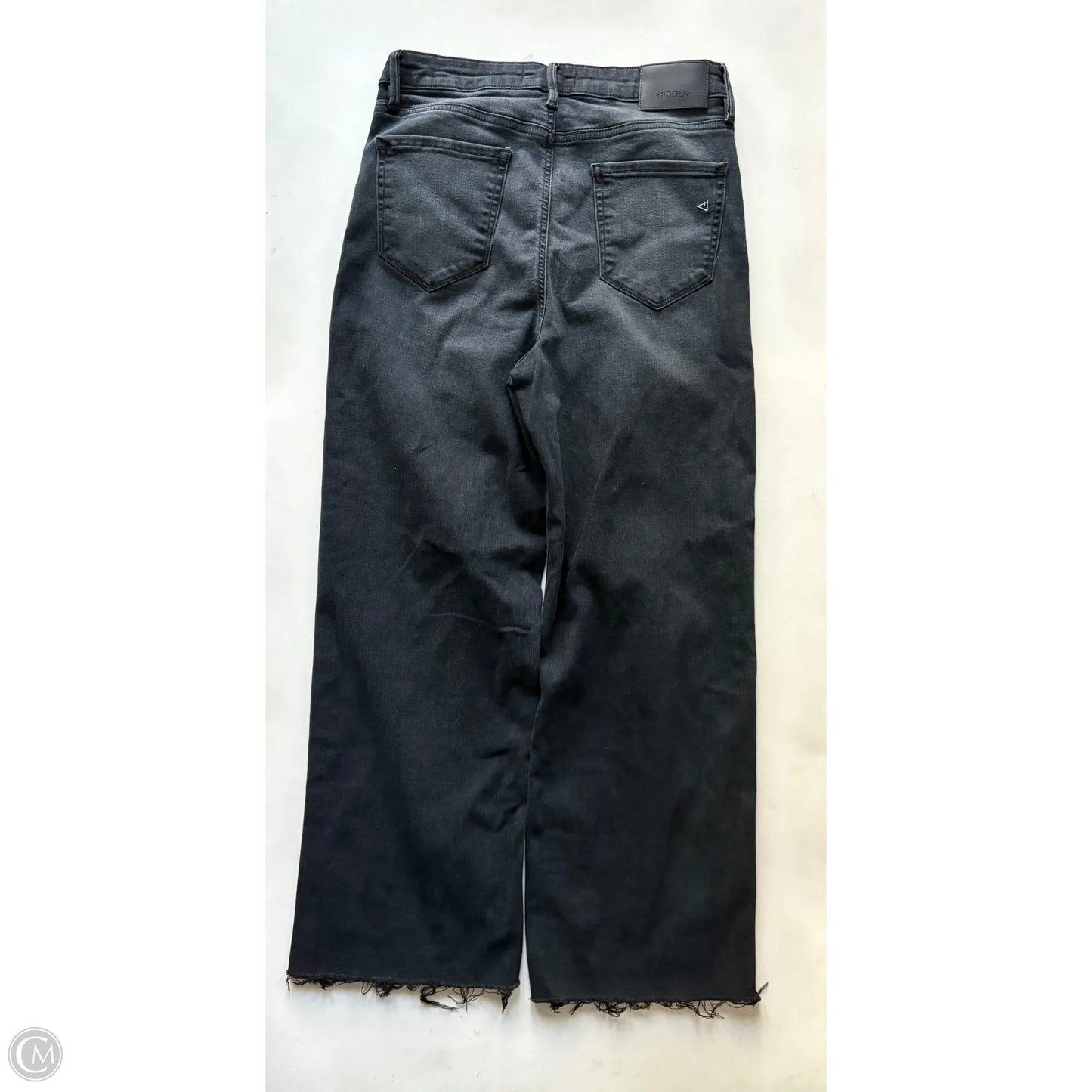 Jeans Wide Leg By Hidden In Black, Size: 12