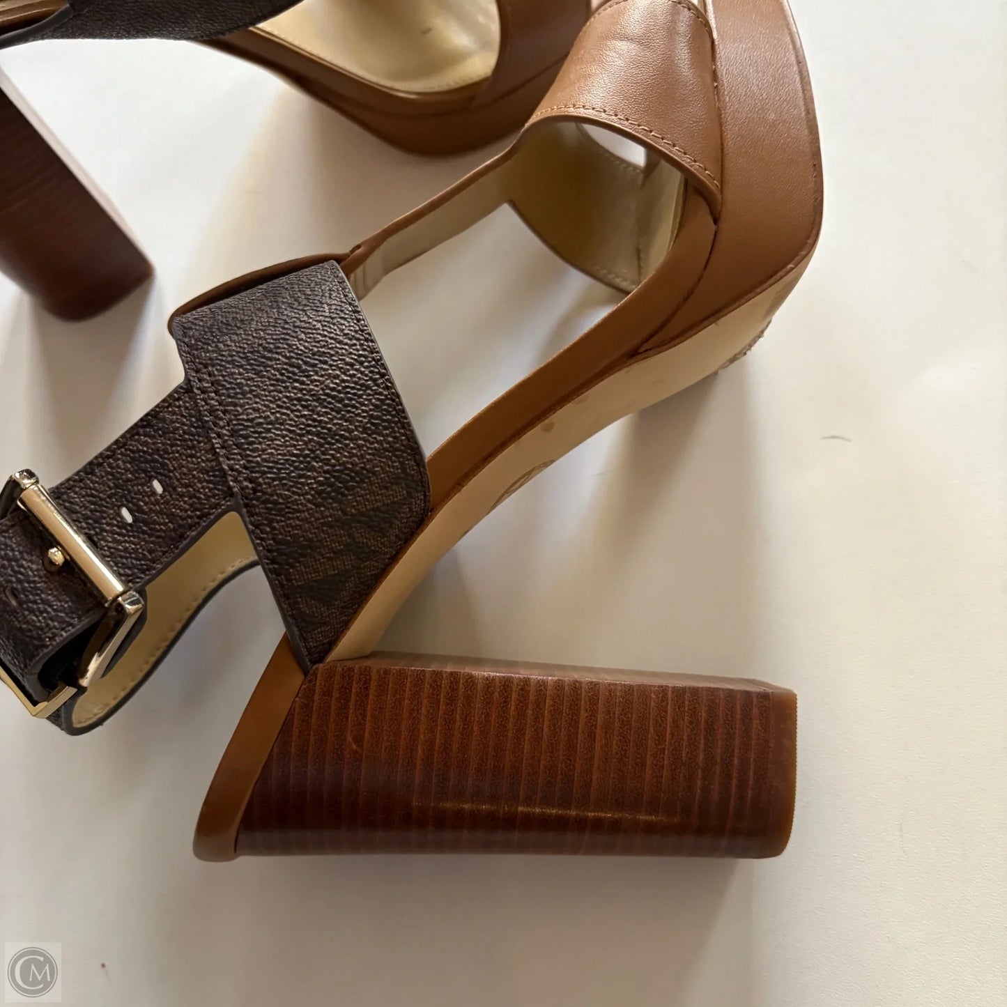 Shoes Designer By Michael Kors In Brown, Size: 8.5