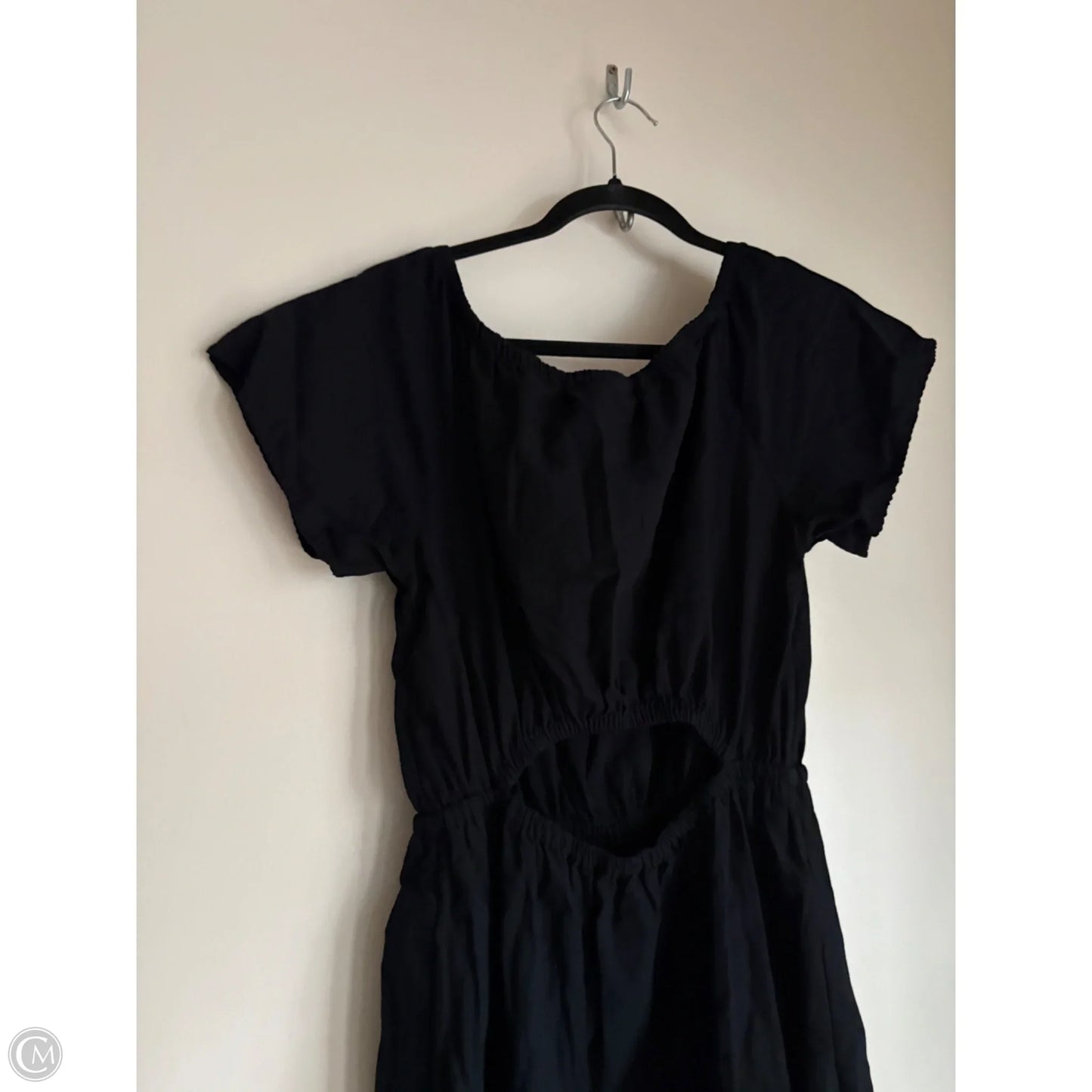 Dress Casual Midi By Universal Thread In Black, Size: M