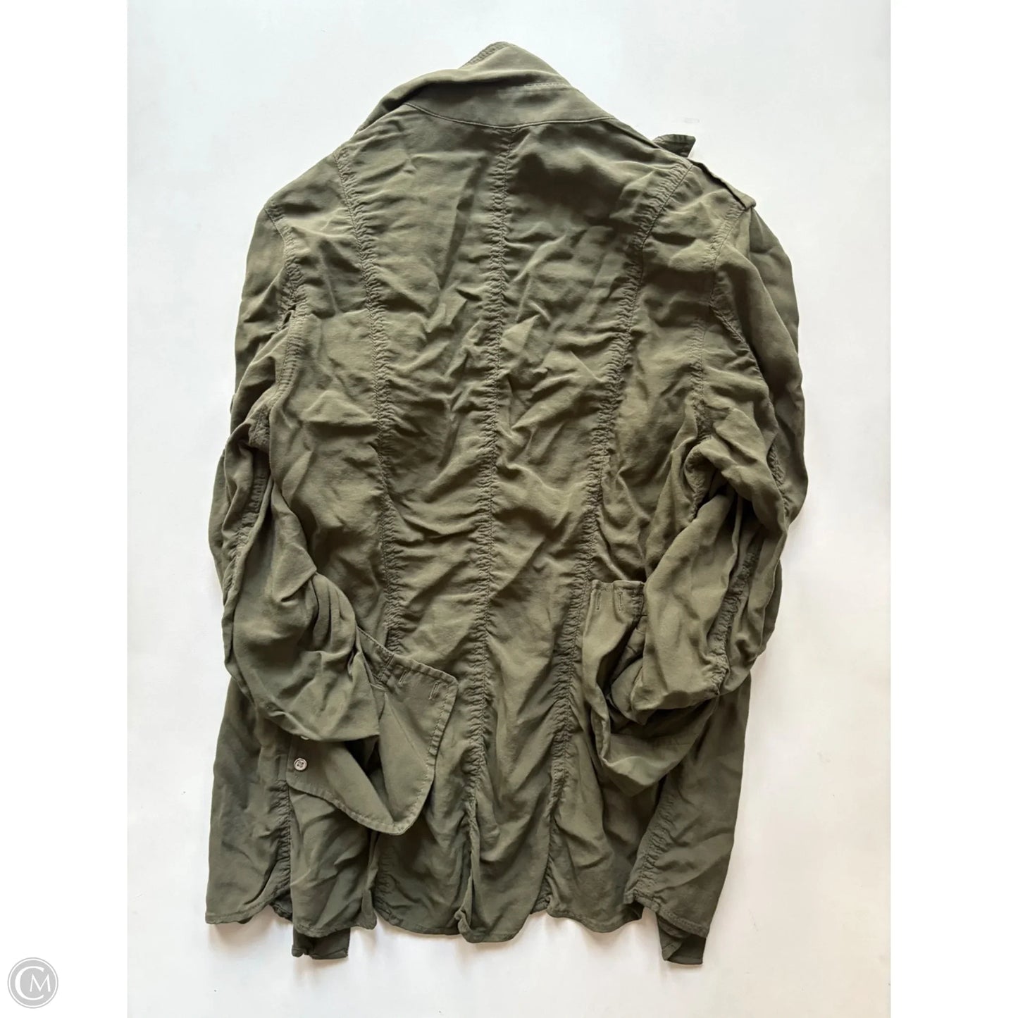 Top Long Sleeve By Express In Green, Size: S