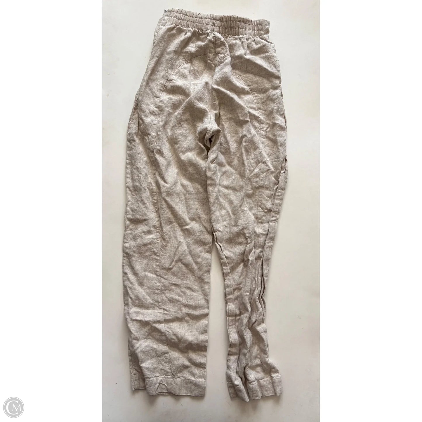 Pants Linen By Cedar & Vine In Cream, Size: 4