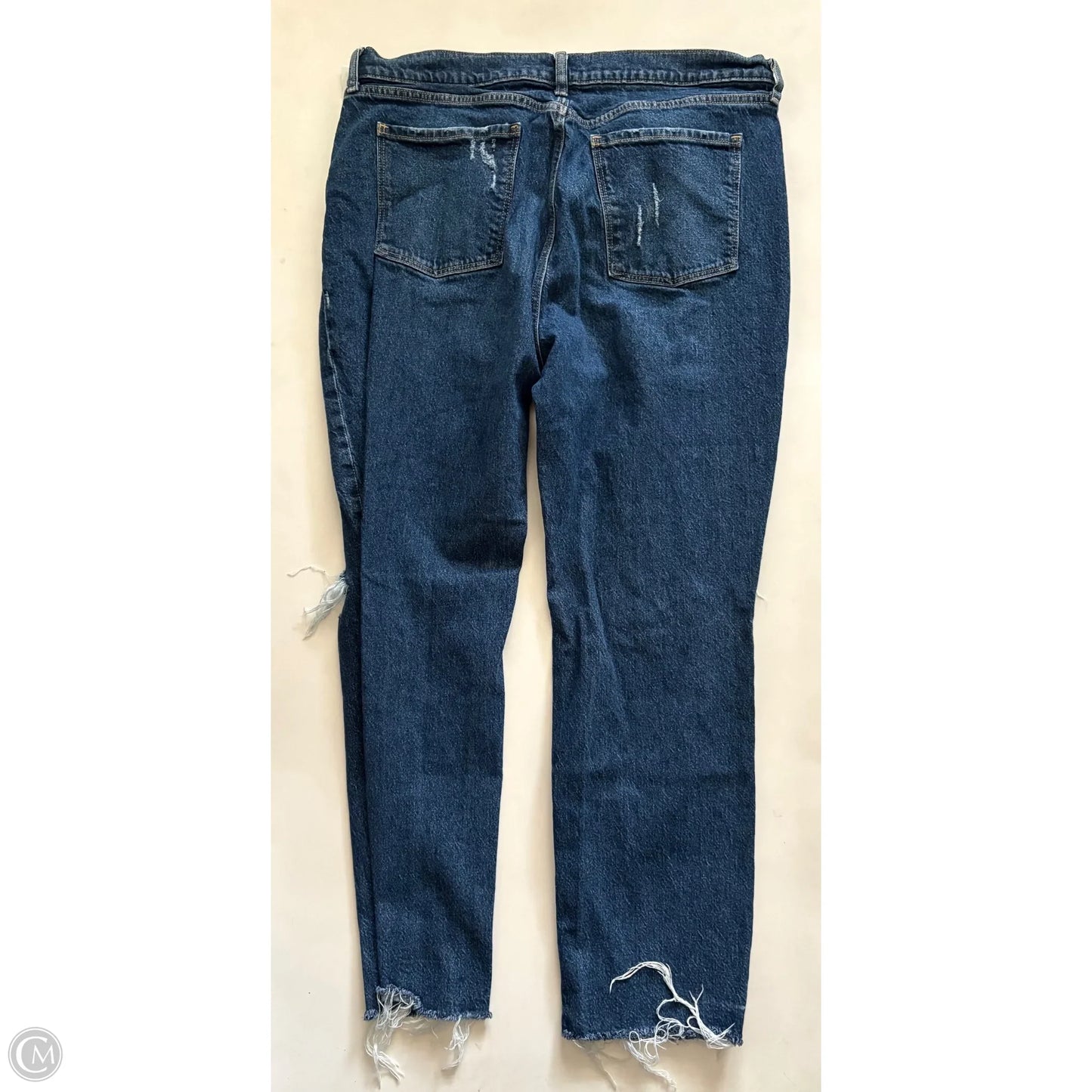 Jeans Straight By Old Navy In Blue, Size: 16