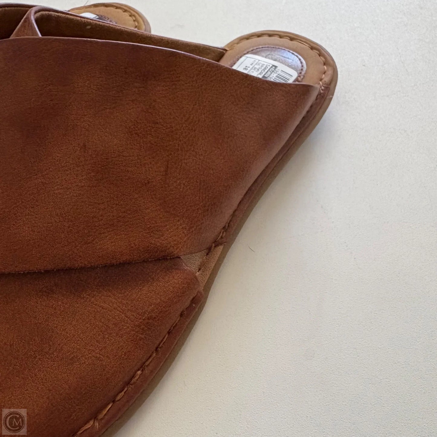 Sandals Flats By Born In Brown, Size: 10