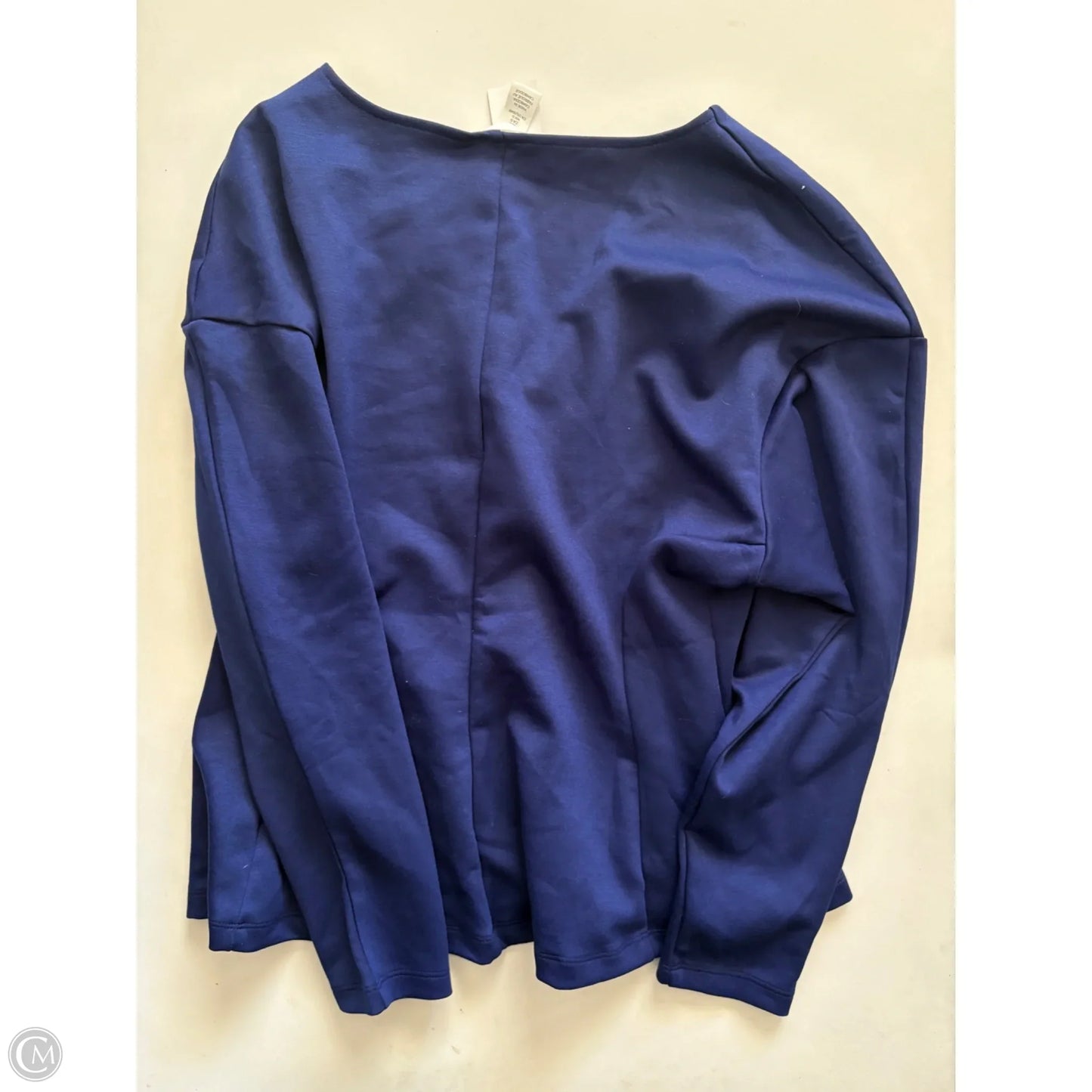 Top Long Sleeve By H&m In Blue, Size: L