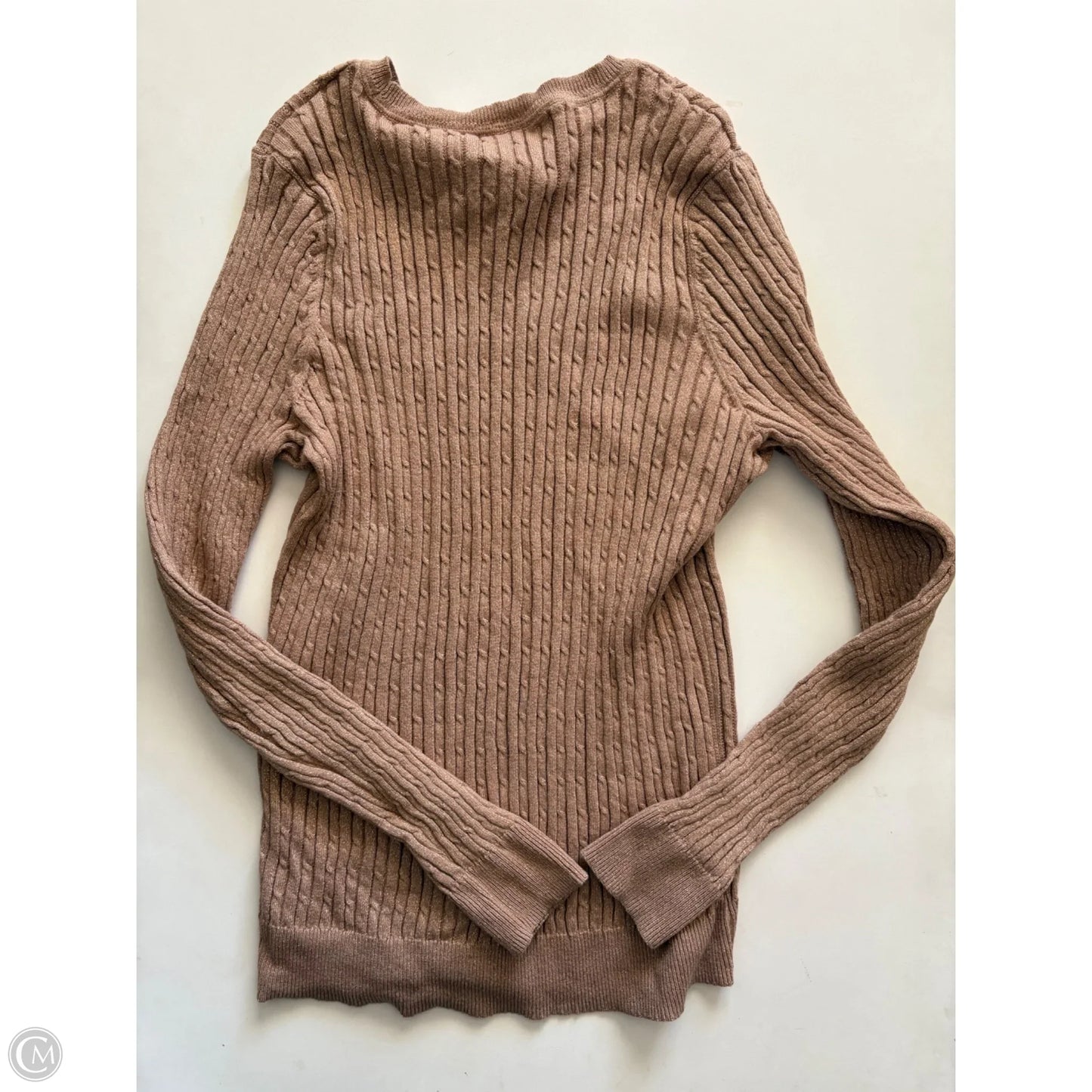 Sweater By Kim Rogers In Gold, Size: Xl