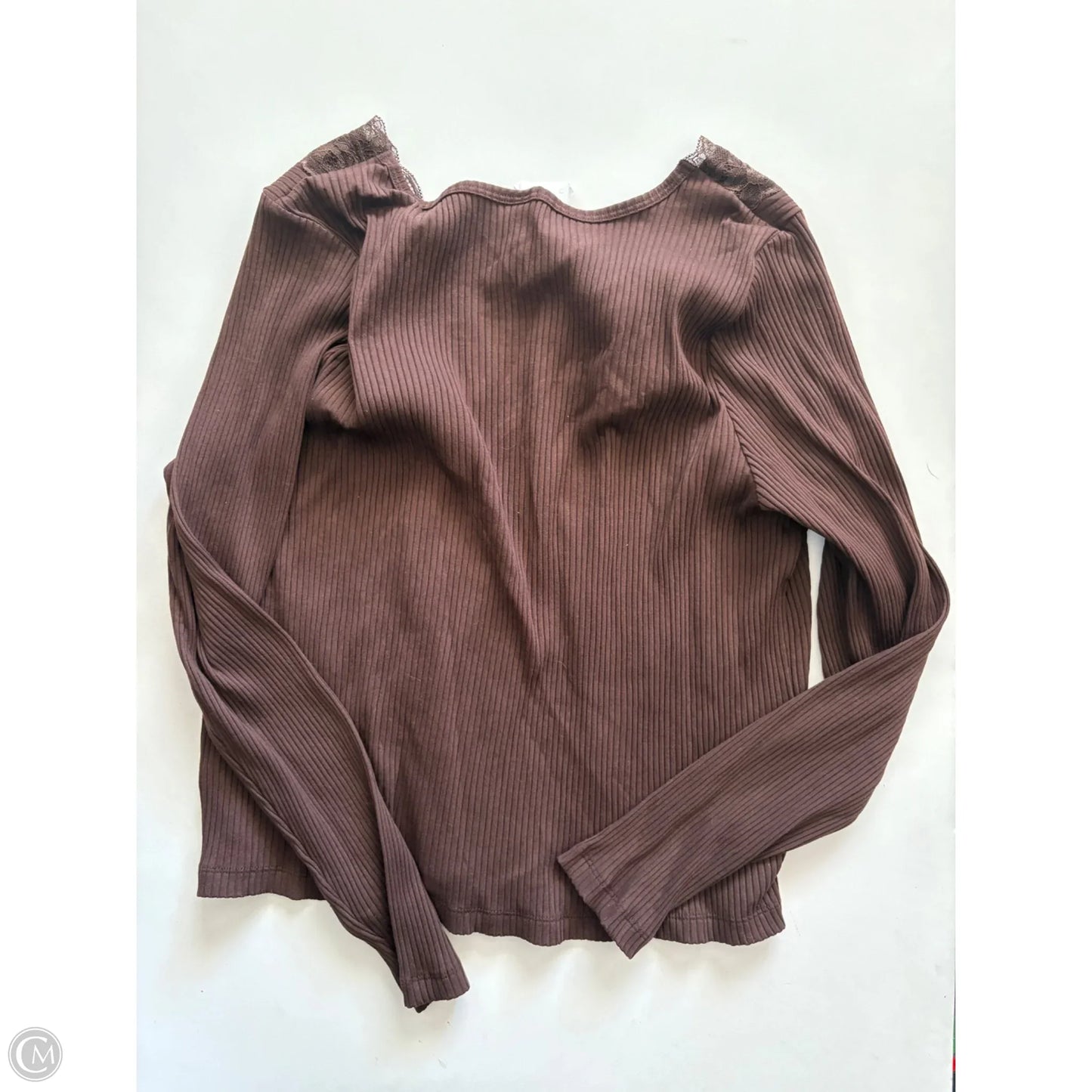 Top Long Sleeve By Old Navy In Brown, Size: 2x