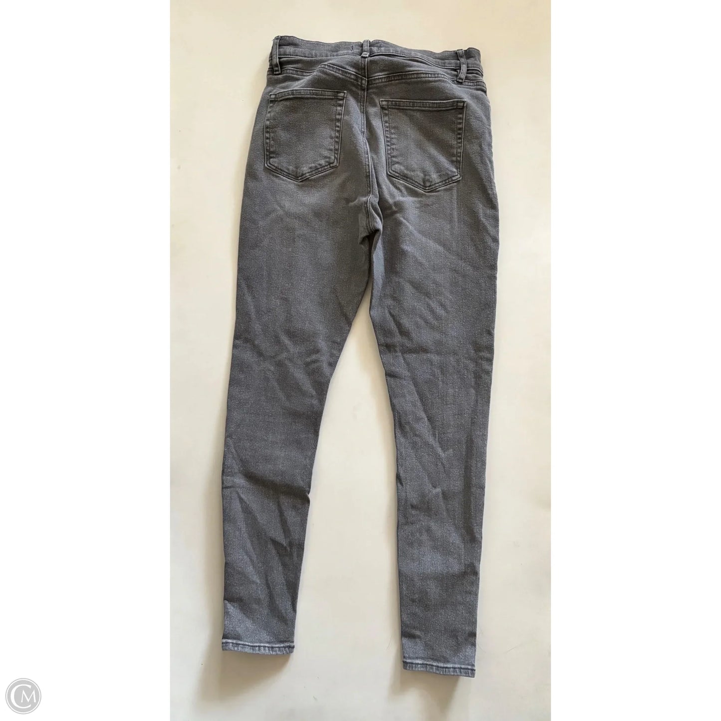 Jeans Straight By Loft In Black, Size: 4