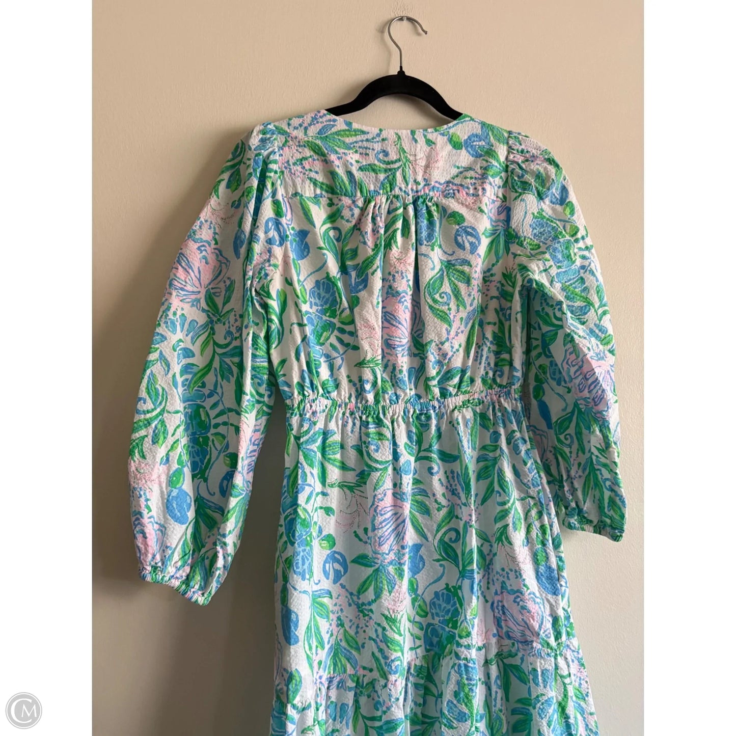 Dress Designer By Lilly Pulitzer In Floral Print, Size: Xs