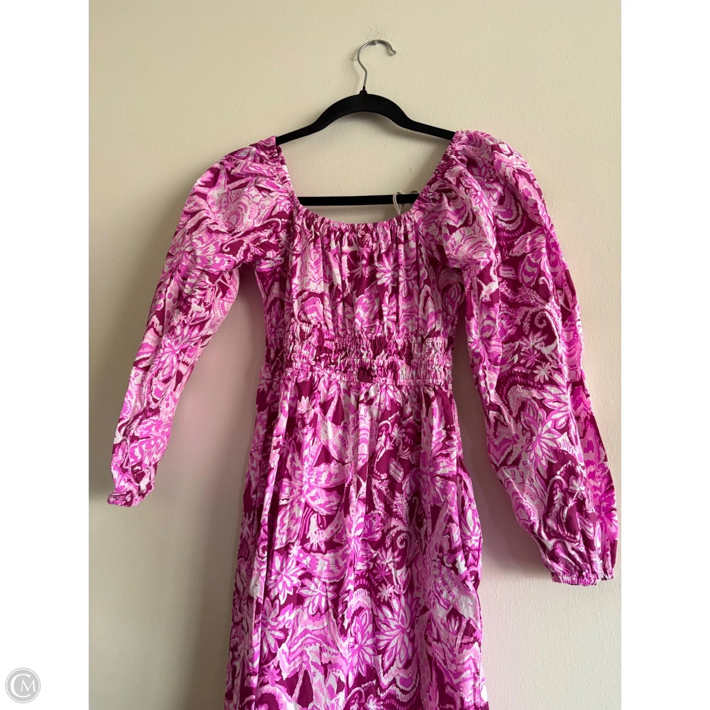 Dress Designer By Lilly Pulitzer In Floral Print, Size: Xs