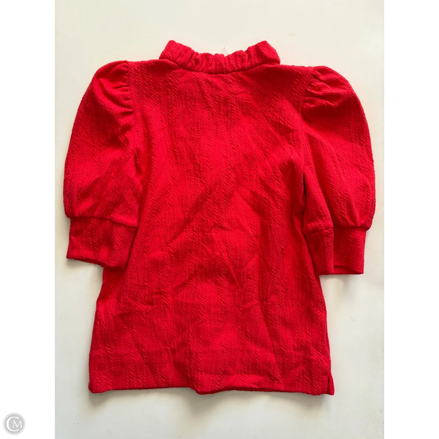 Top Short Sleeve Designer By Lilly Pulitzer In Red, Size: Xs