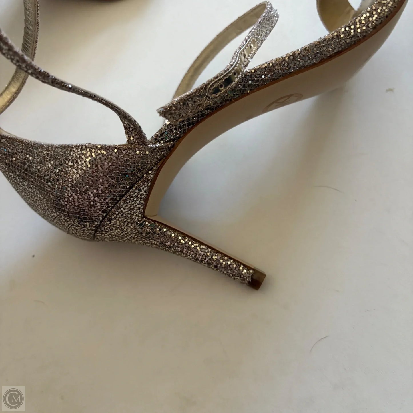 Shoes Designer By Michael Kors In Gold, Size: 9