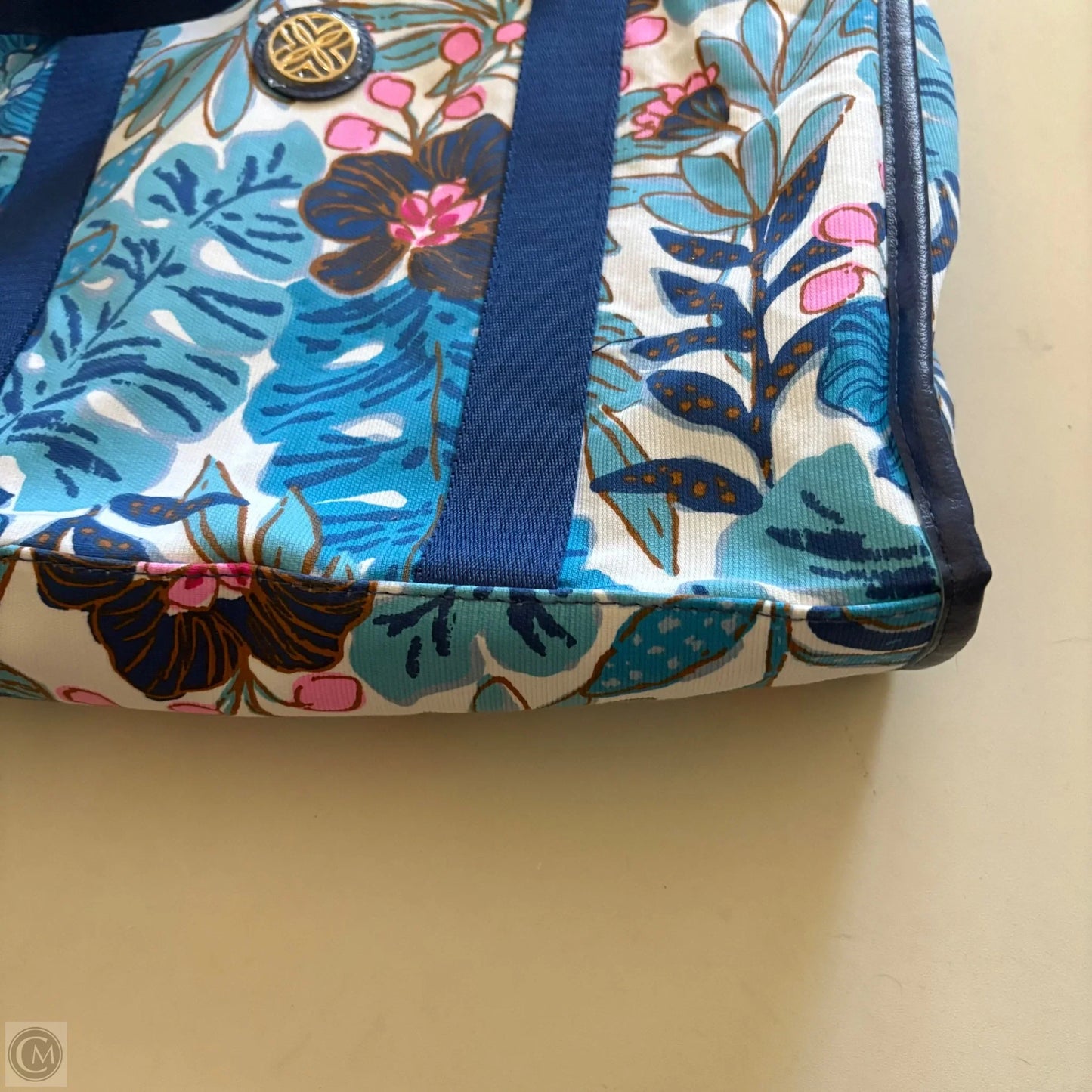 Tote Designer By Lilly Pulitzer, Size: Large