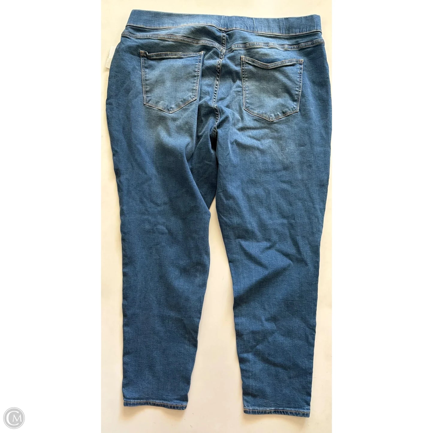 Jeans Straight By St Johns Bay In Blue, Size: 22