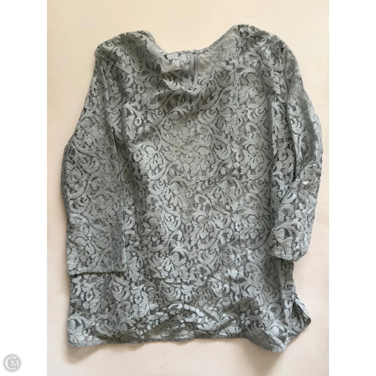 Top Long Sleeve By Limited In Blue, Size: Xl