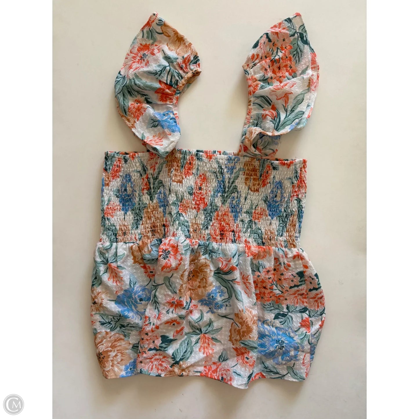 Tank Top By Loft In Floral Print, Size: S