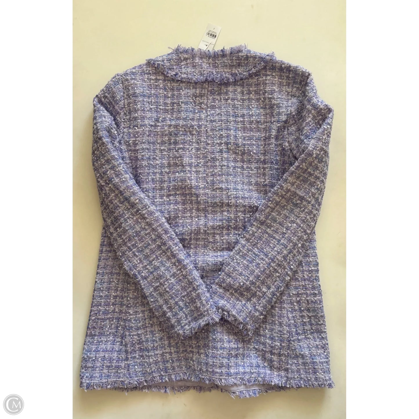 Blazer By Ann Taylor In Purple, Size: 2