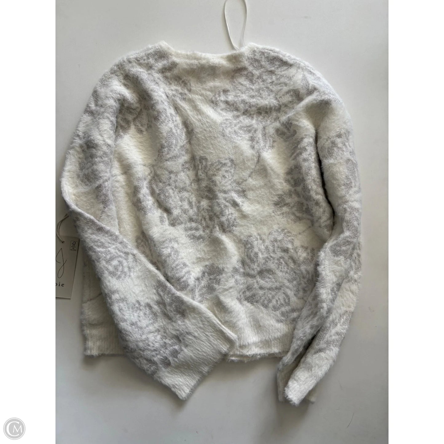 Sweater By Joie In Cream & Silver, Size: S