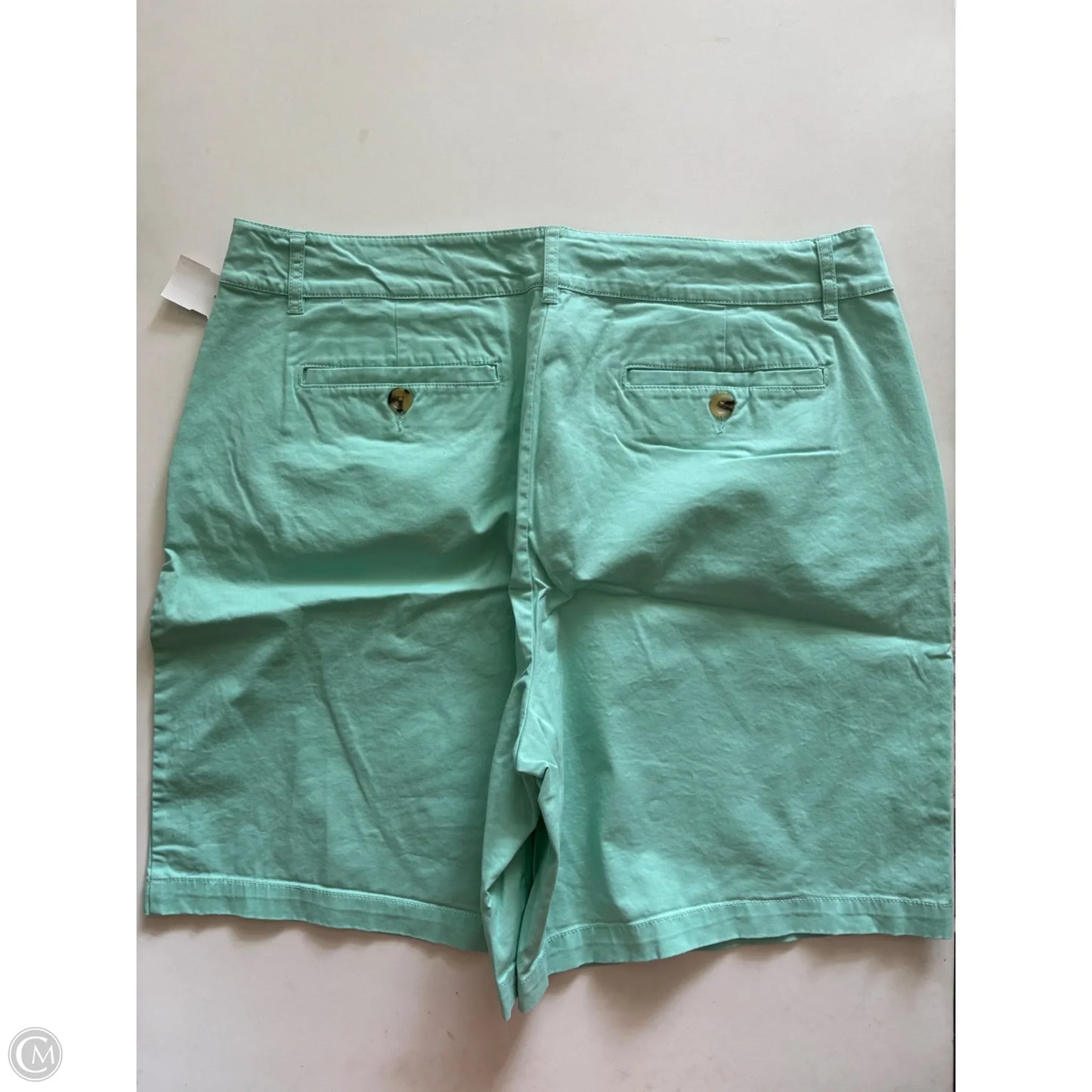 Shorts By Kim Rogers In Green, Size: 18