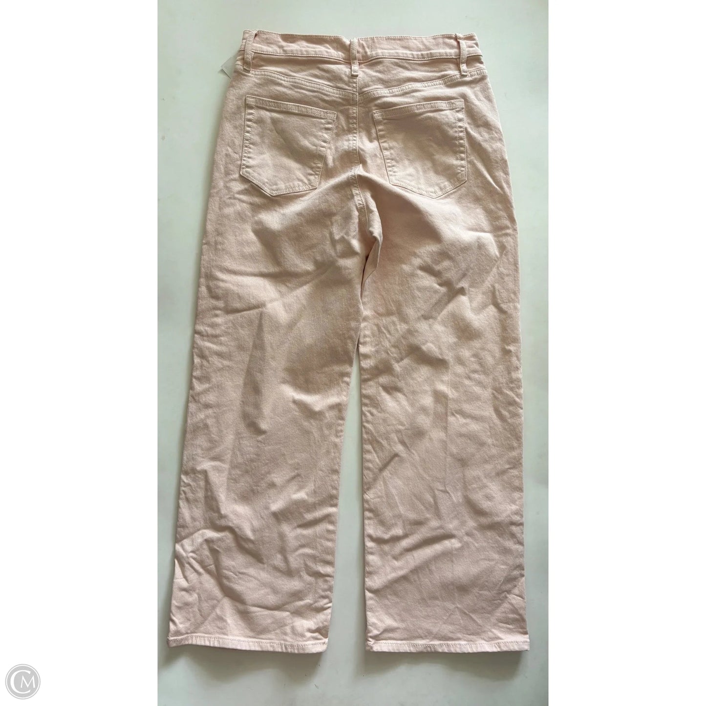 Jeans Straight By Loft In Peach, Size: 4