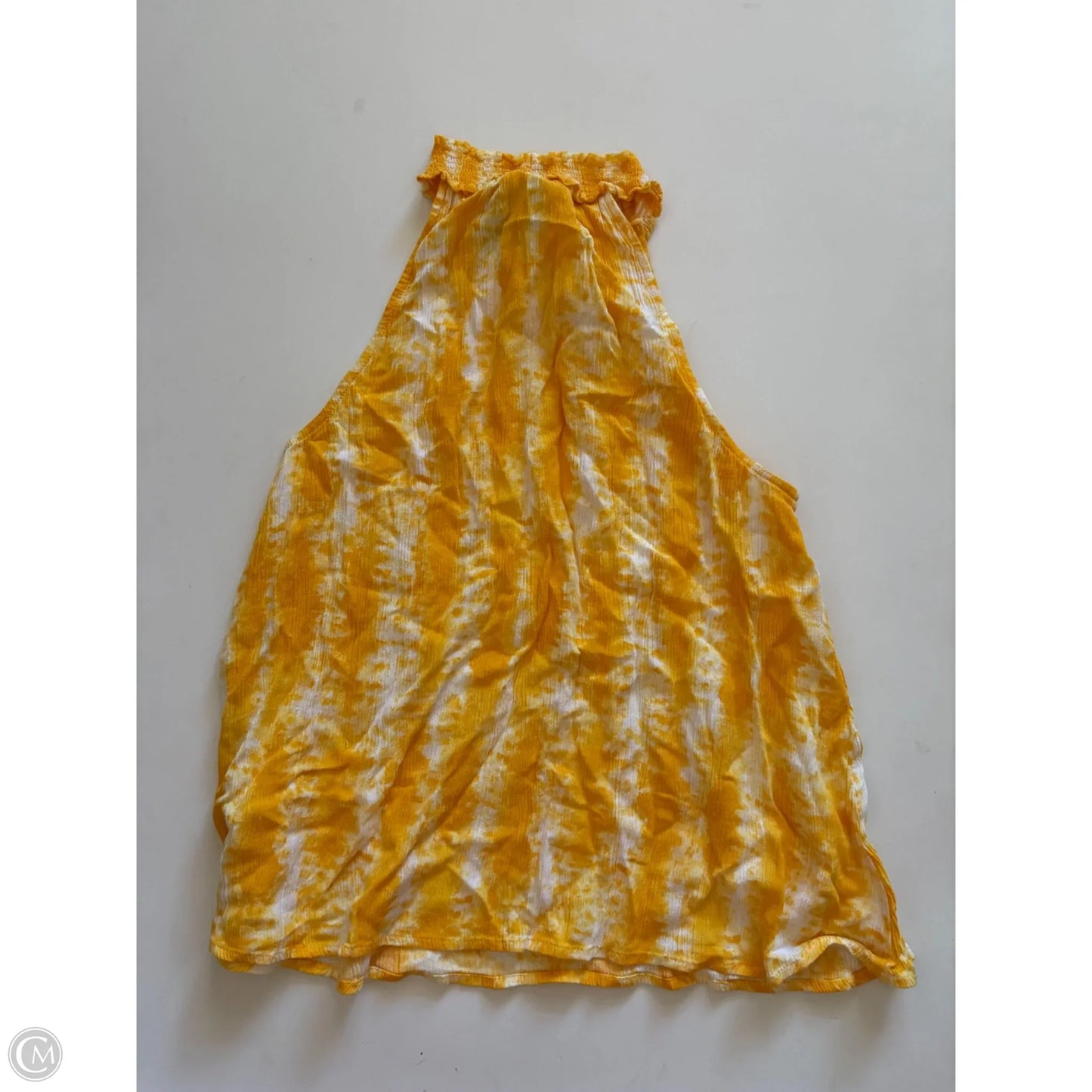 Tank Top By Versona In Yellow, Size: S
