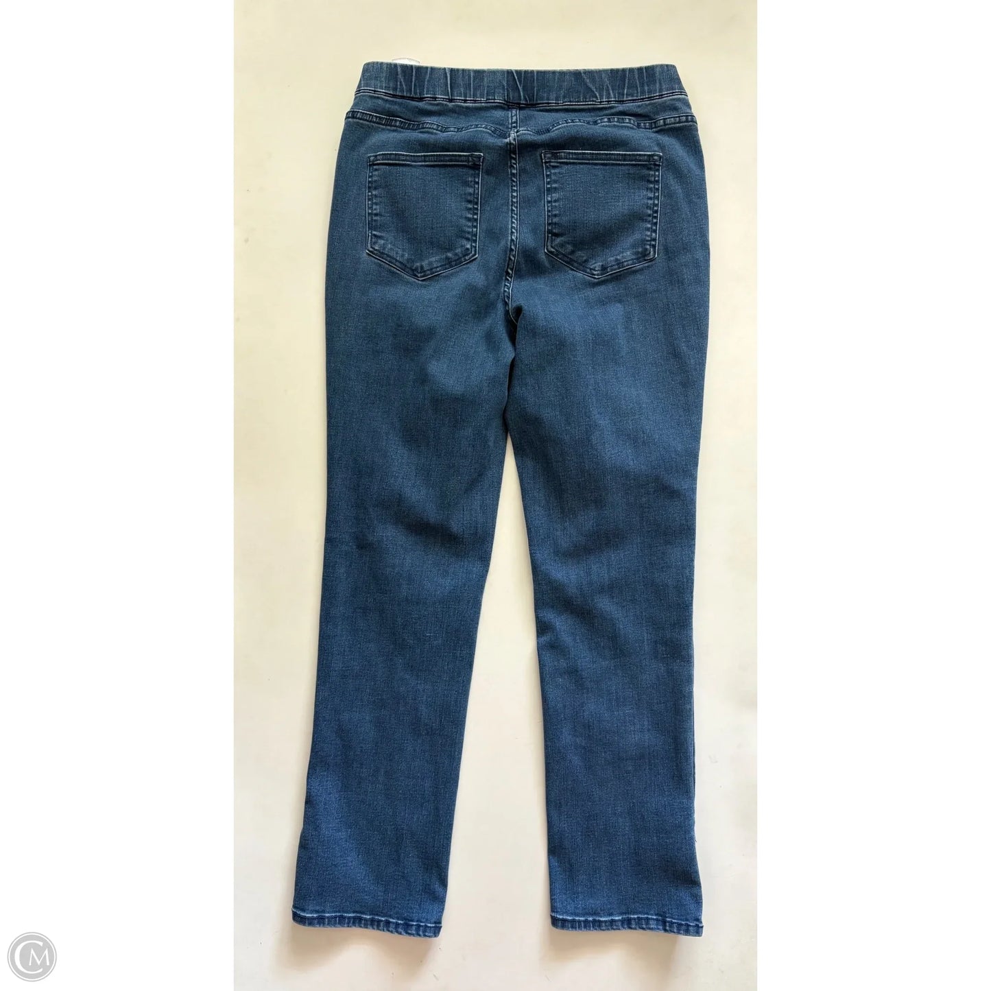 Jeans Straight By Isaac Mizrahi Live Qvc In Blue, Size: 6