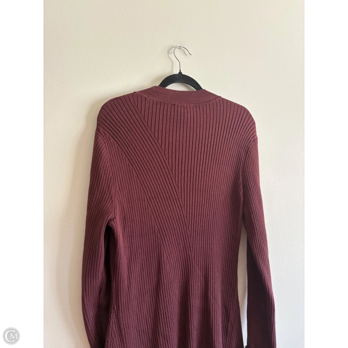 Dress Casual Maxi By Calvin Klein In Brown, Size: Xl