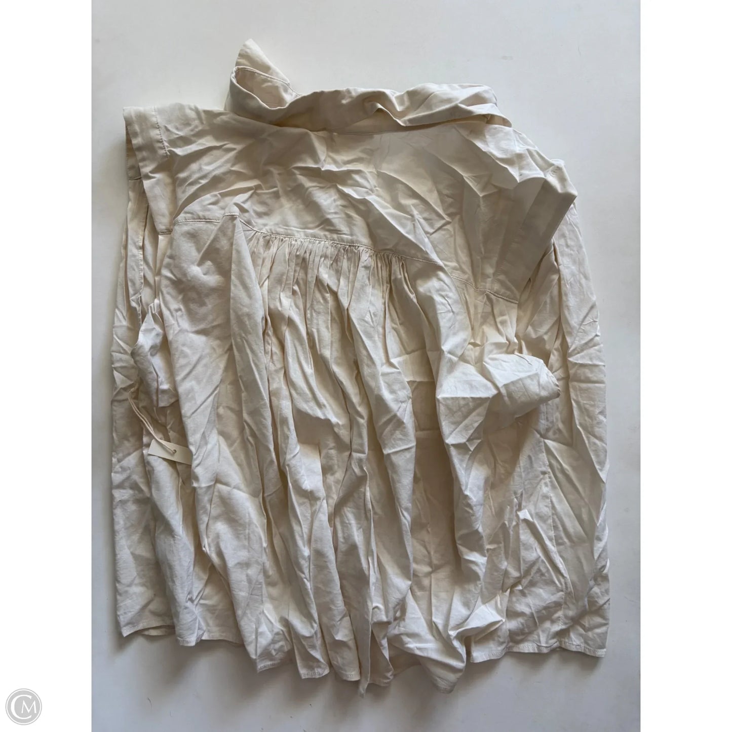 Top Sleeveless By Anna In Cream, Size: 2x