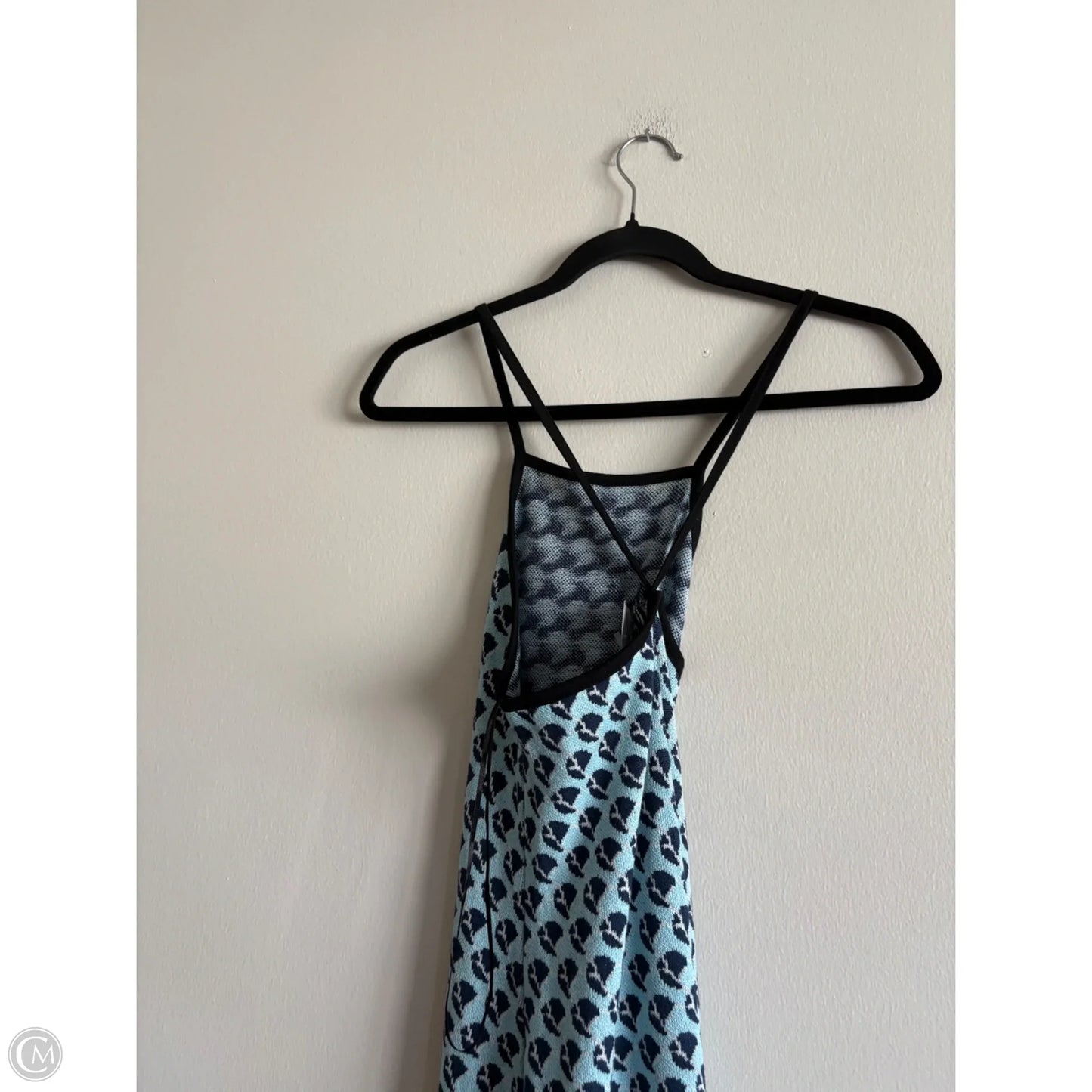 Dress Casual Midi By Zara In Blue, Size: Xs