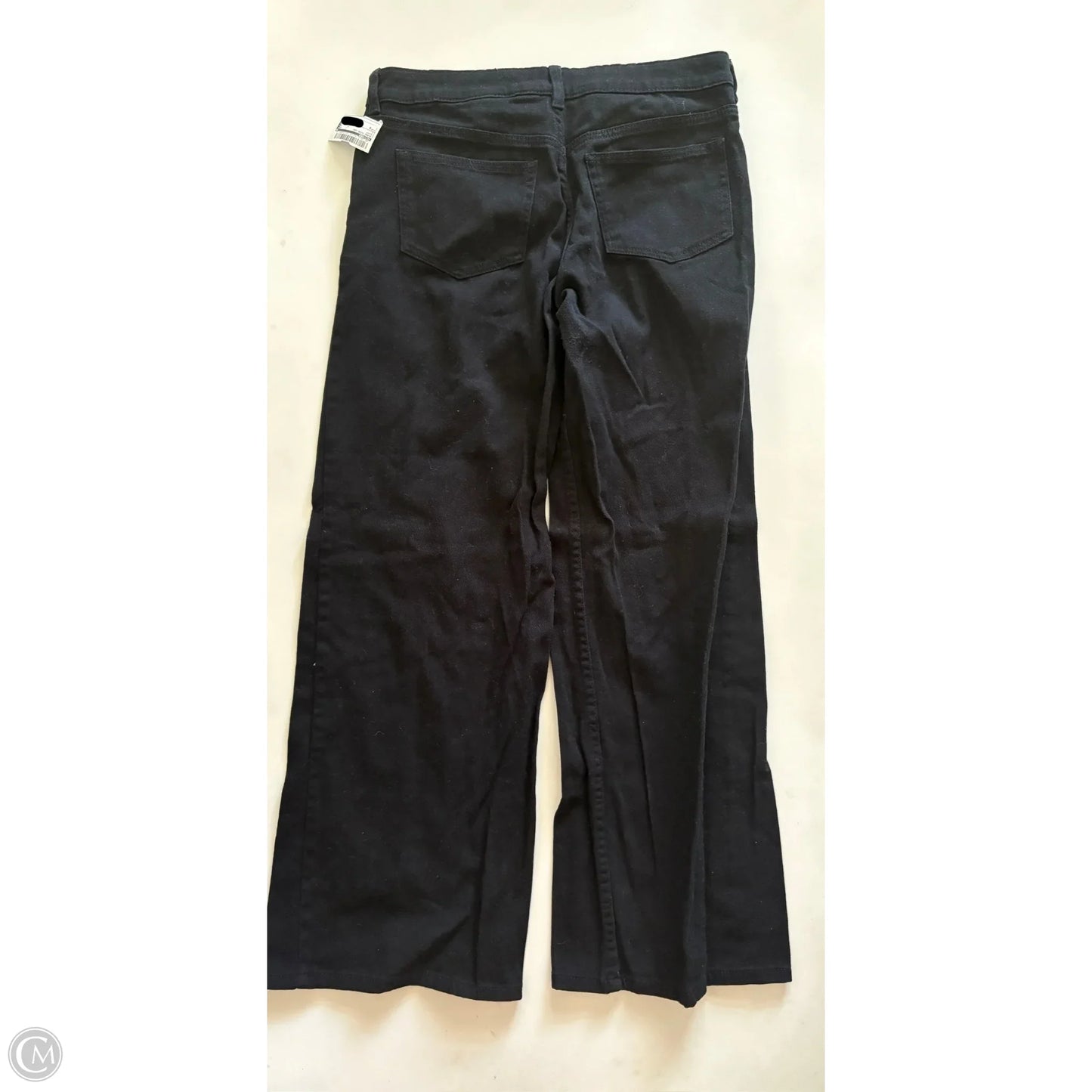 Jeans Wide Leg By Divided In Black, Size: 6