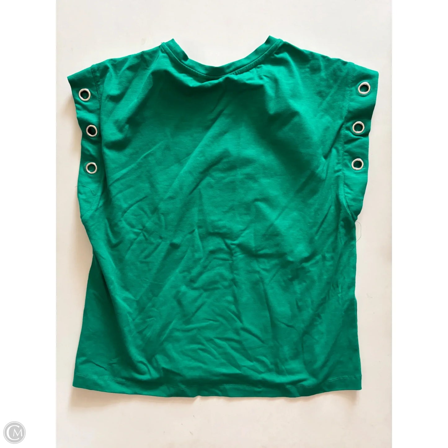 Top Sleeveless By Zac And Rachel In Green, Size: M