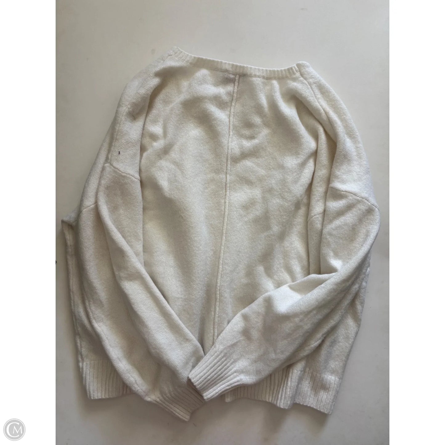 Sweater By Vince Camuto In Cream, Size: Xl