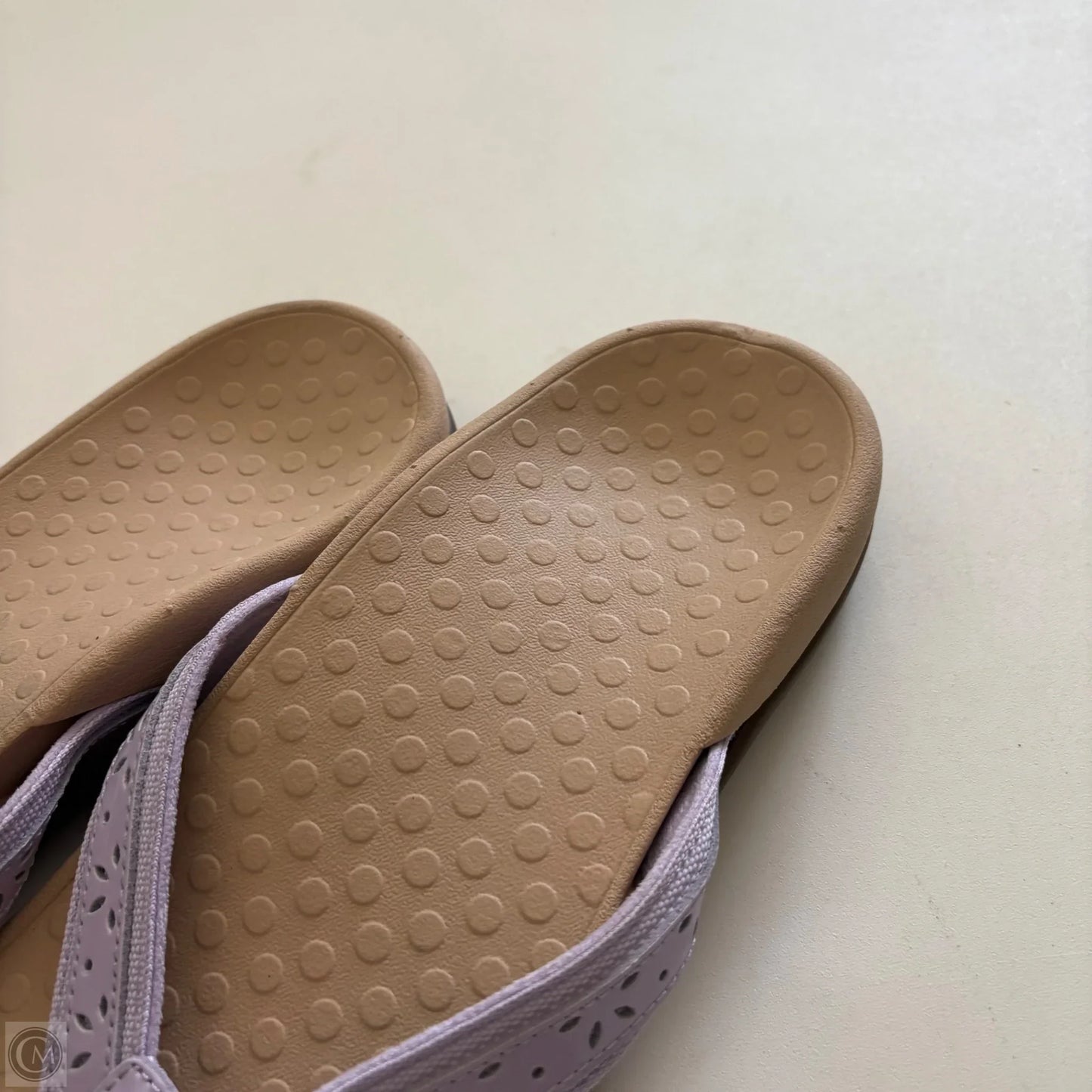 Sandals Flip Flops By Vionic In Purple, Size: 10
