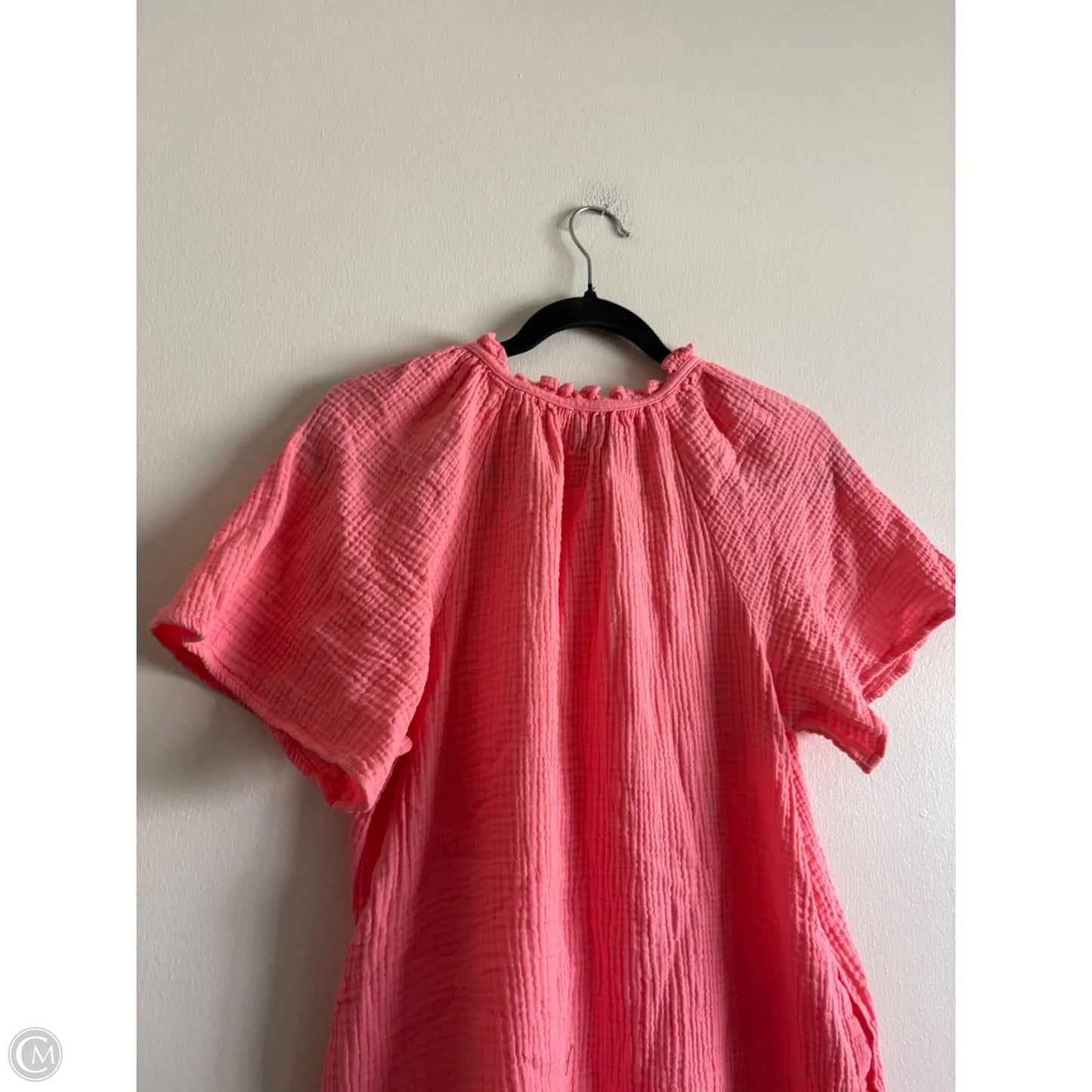 Dress Casual Midi By Gap In Pink, Size: M