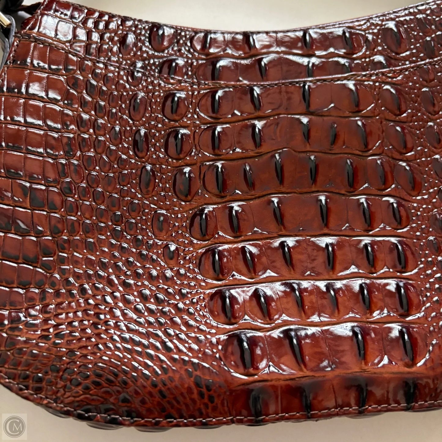 Handbag Designer Label By Brahmin, Size: Large