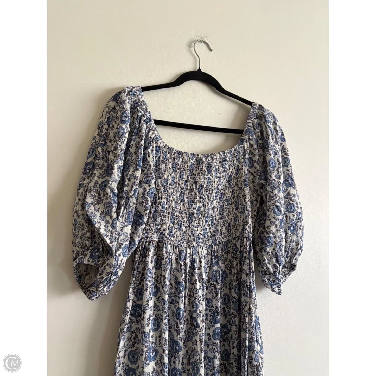 Dress Casual Maxi By Angie In Blue, Size: M