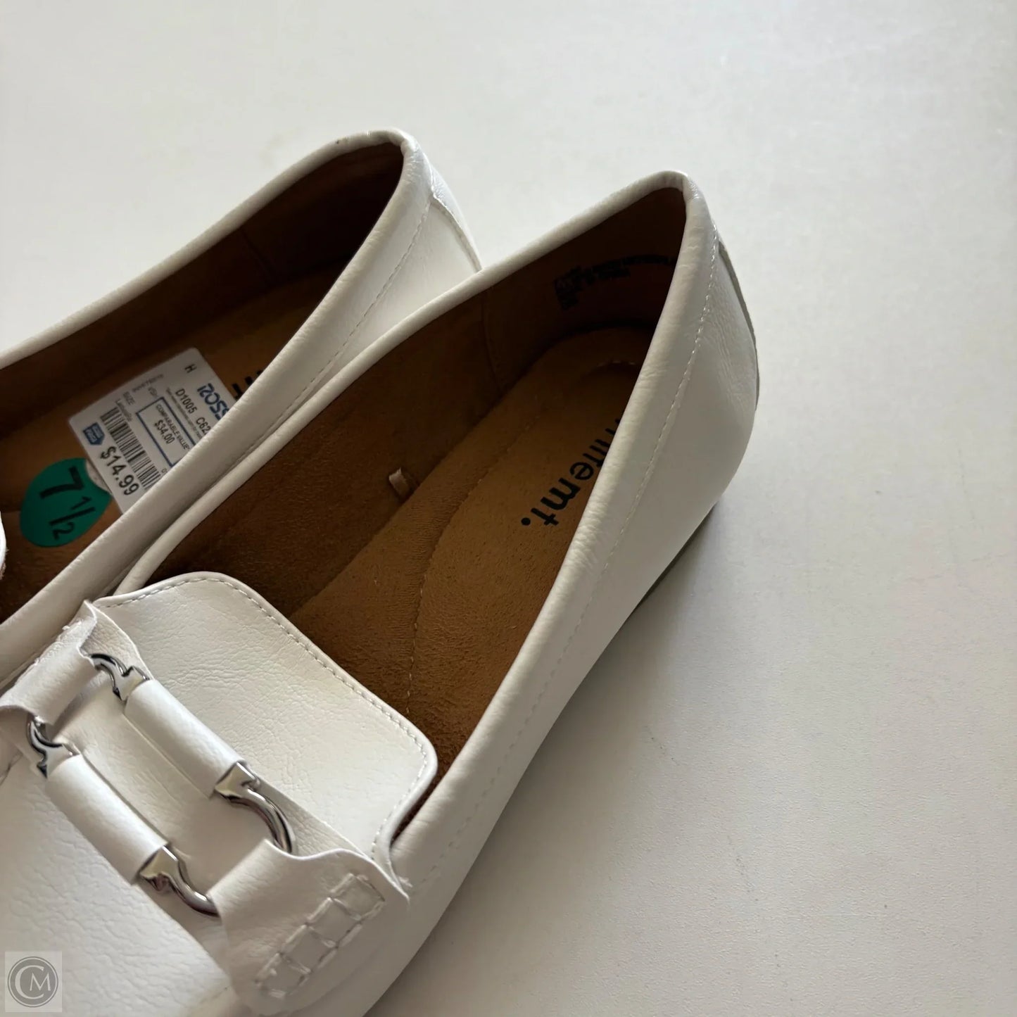 Shoes Flats By White Mountain In White, Size: 7.5