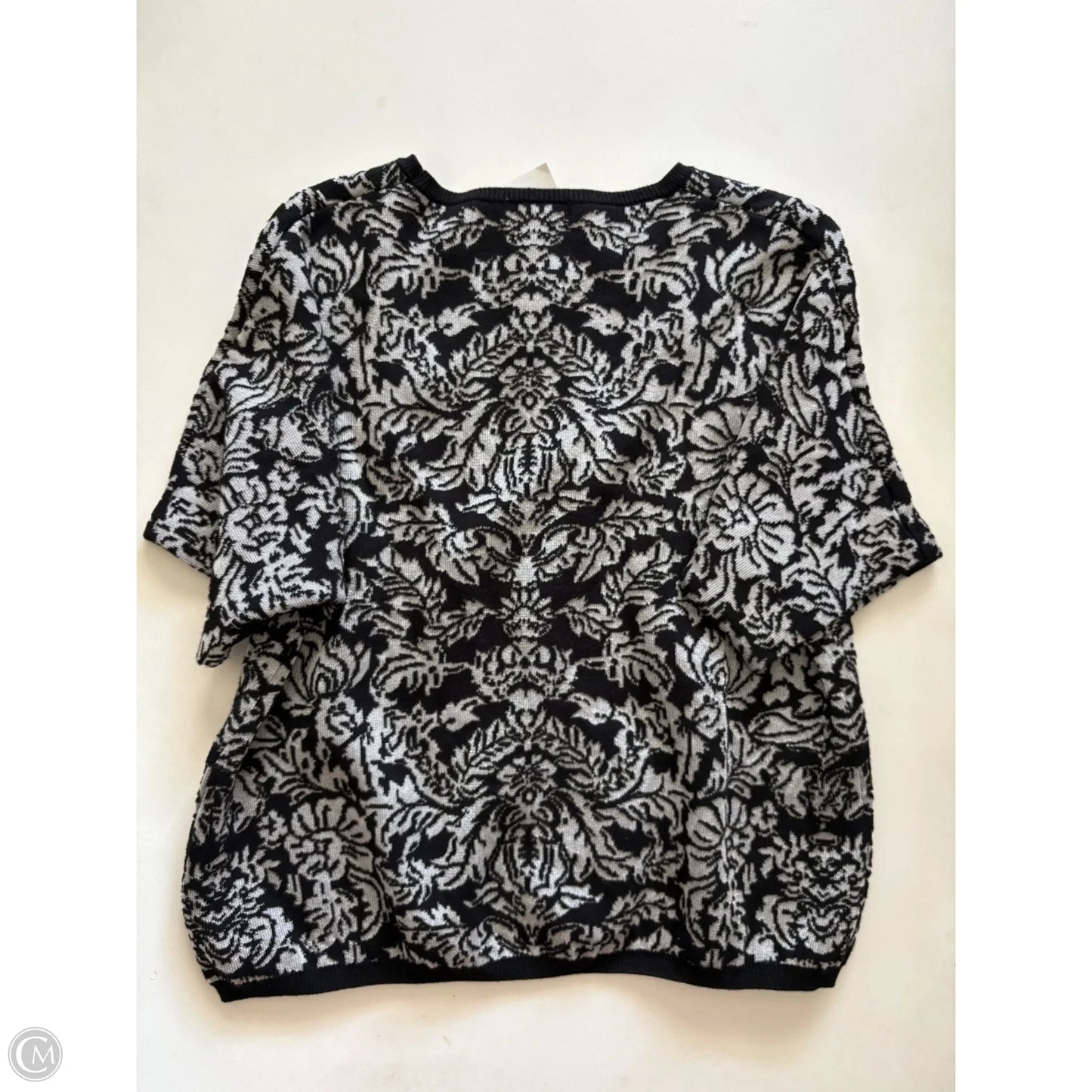 Sweater By Calvin Klein In Black, Size: L