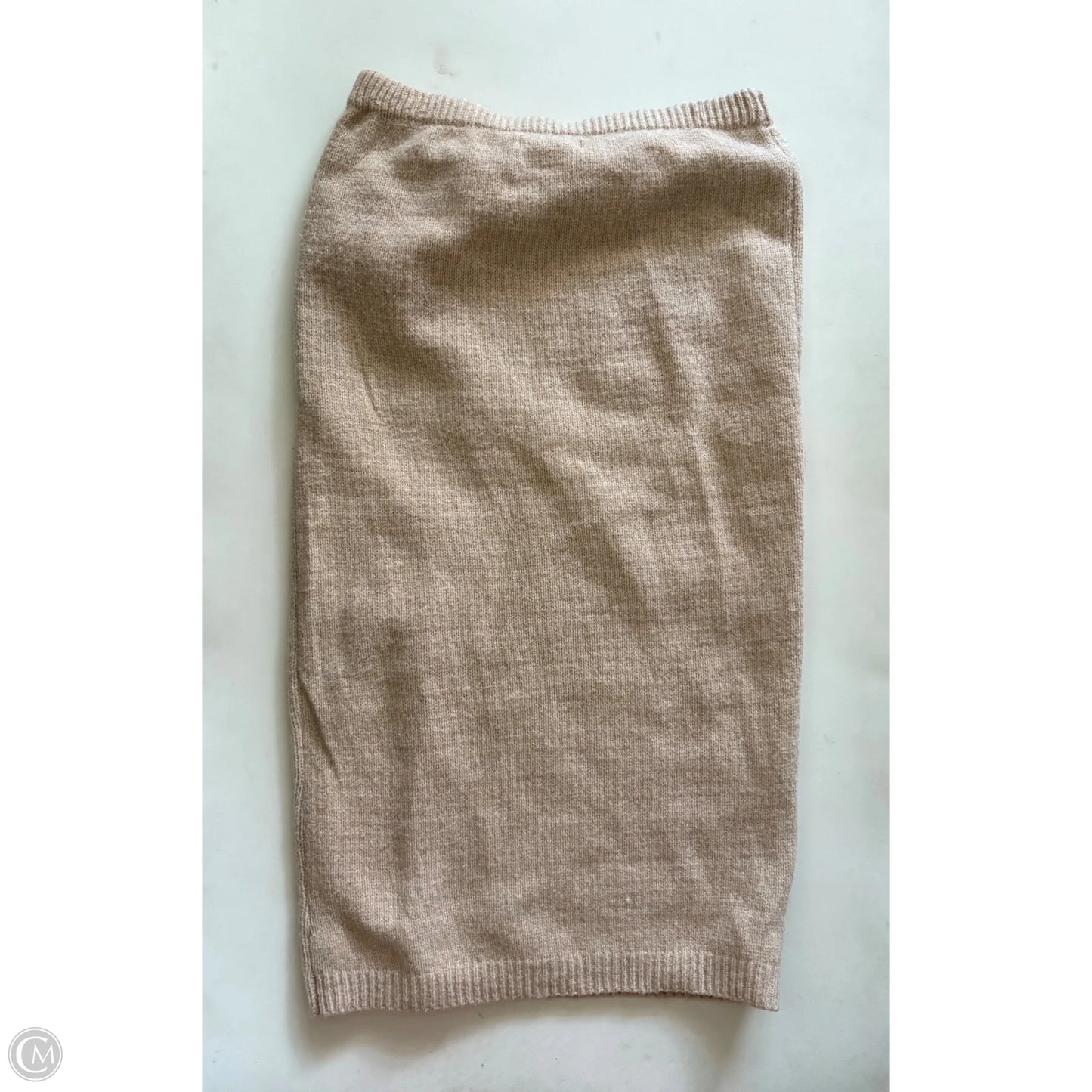 Skirt Maxi By Happily Grey In Tan, Size: L