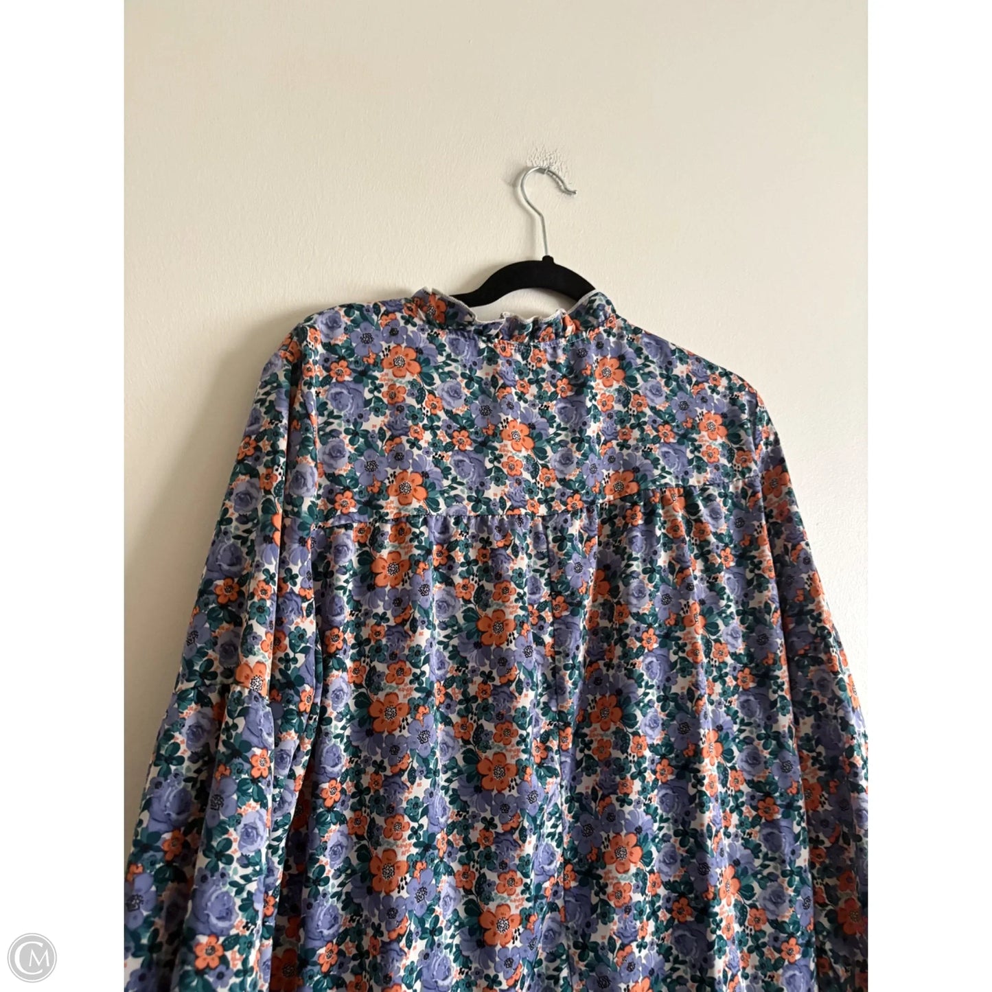 Dress Casual Midi By Kirundo In Floral Print, Size: Xl