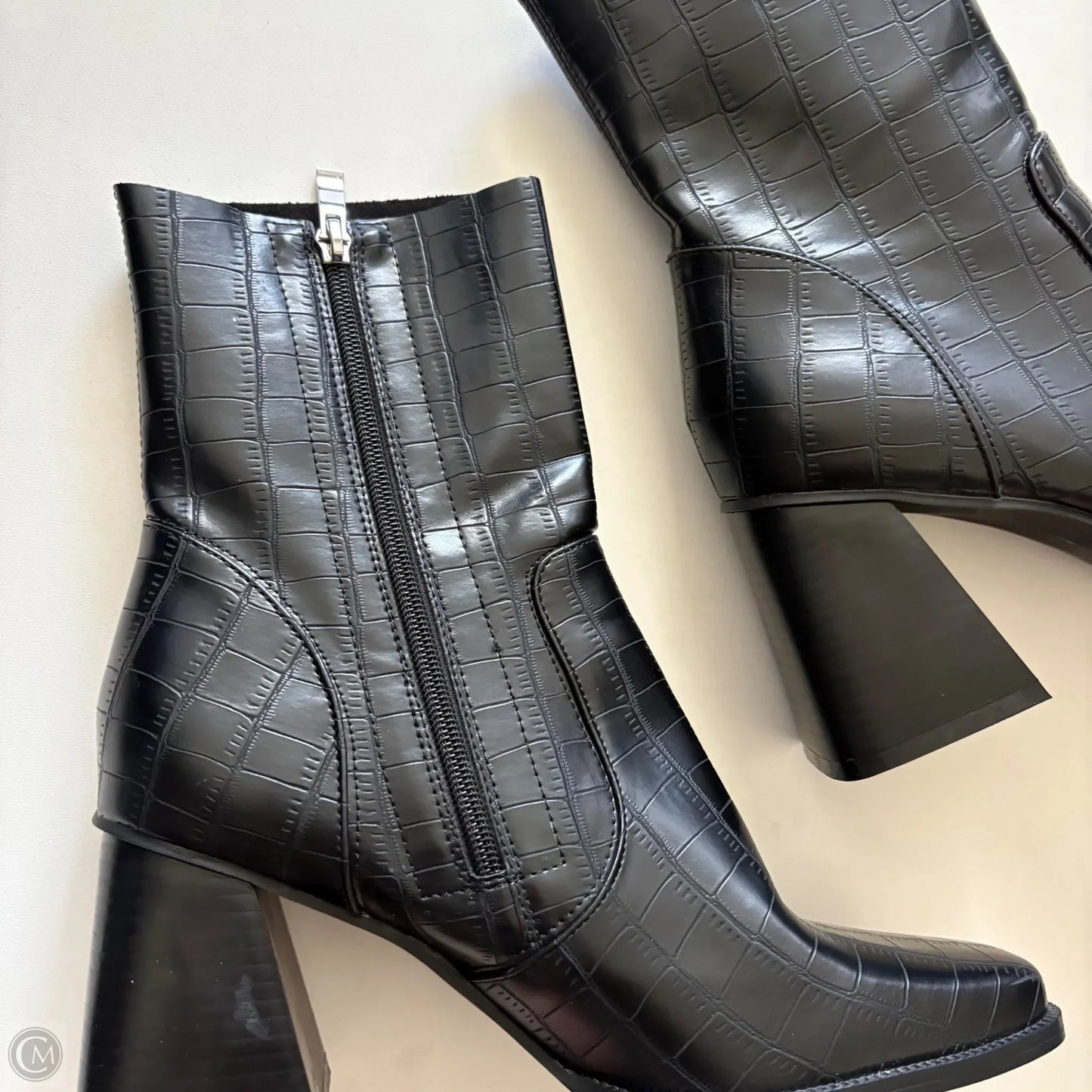 Boots Ankle Heels By Princess Polly In Black, Size: 9