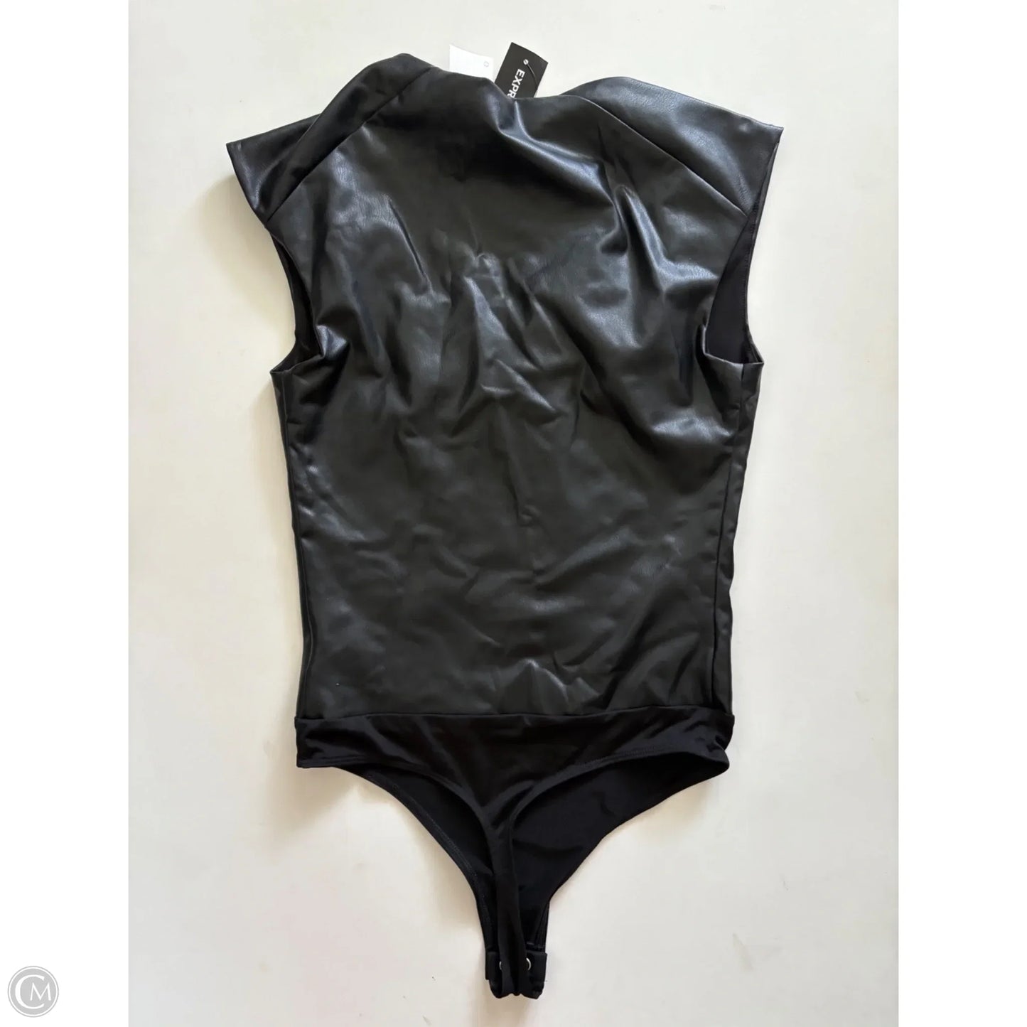 Bodysuit By Express In Black, Size: Xs