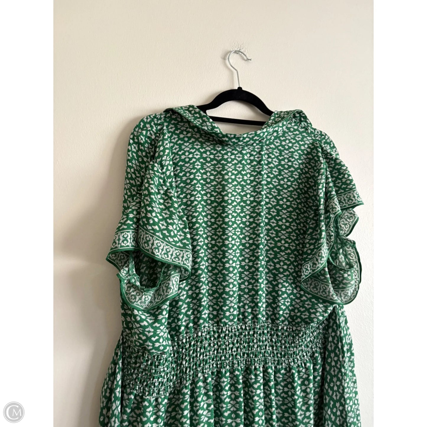 Dress Work By Max Studio In Green, Size: 1x