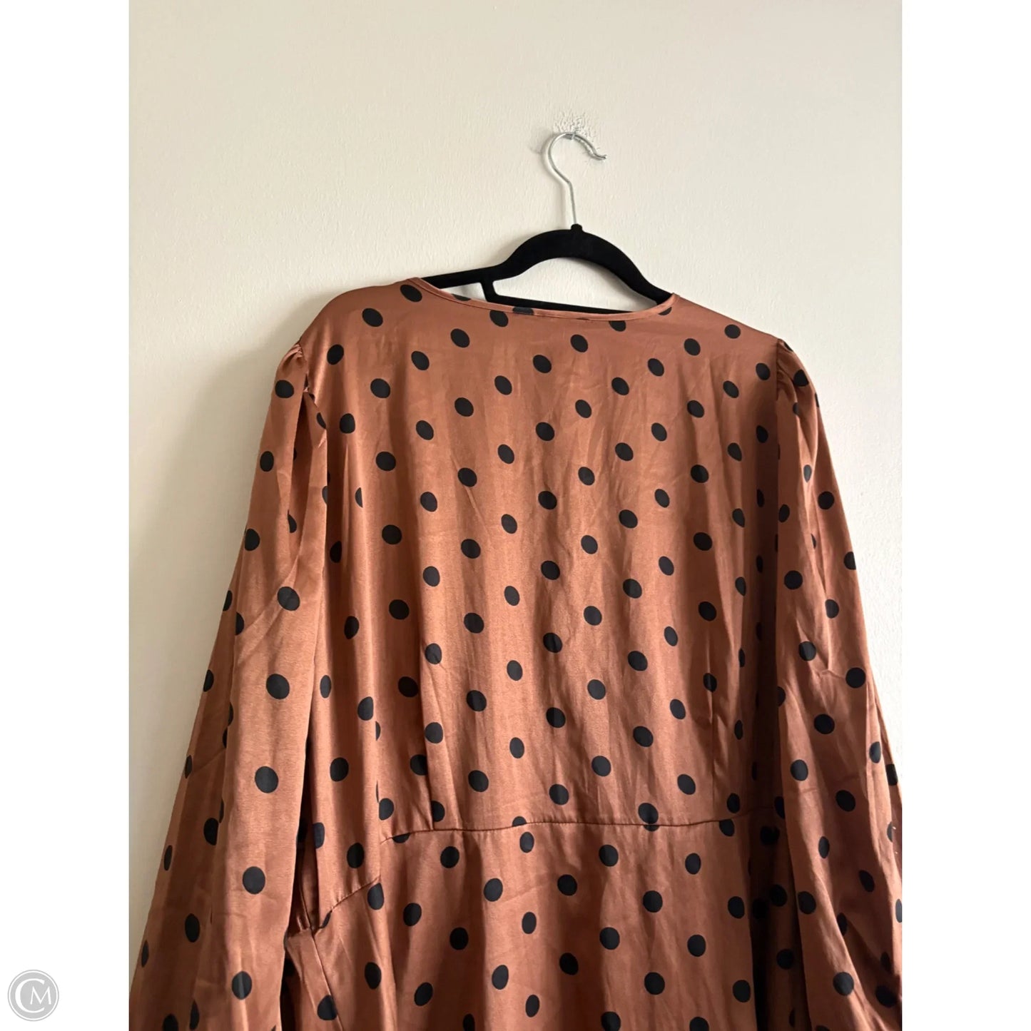Dress Work By Vero Moda In Polkadot Pattern, Size: 18