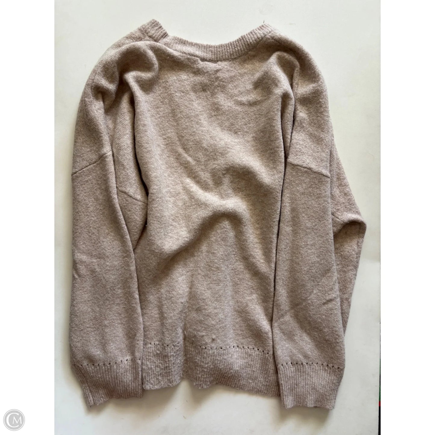 Sweater Cardigan By Torrid In Tan, Size: 3x